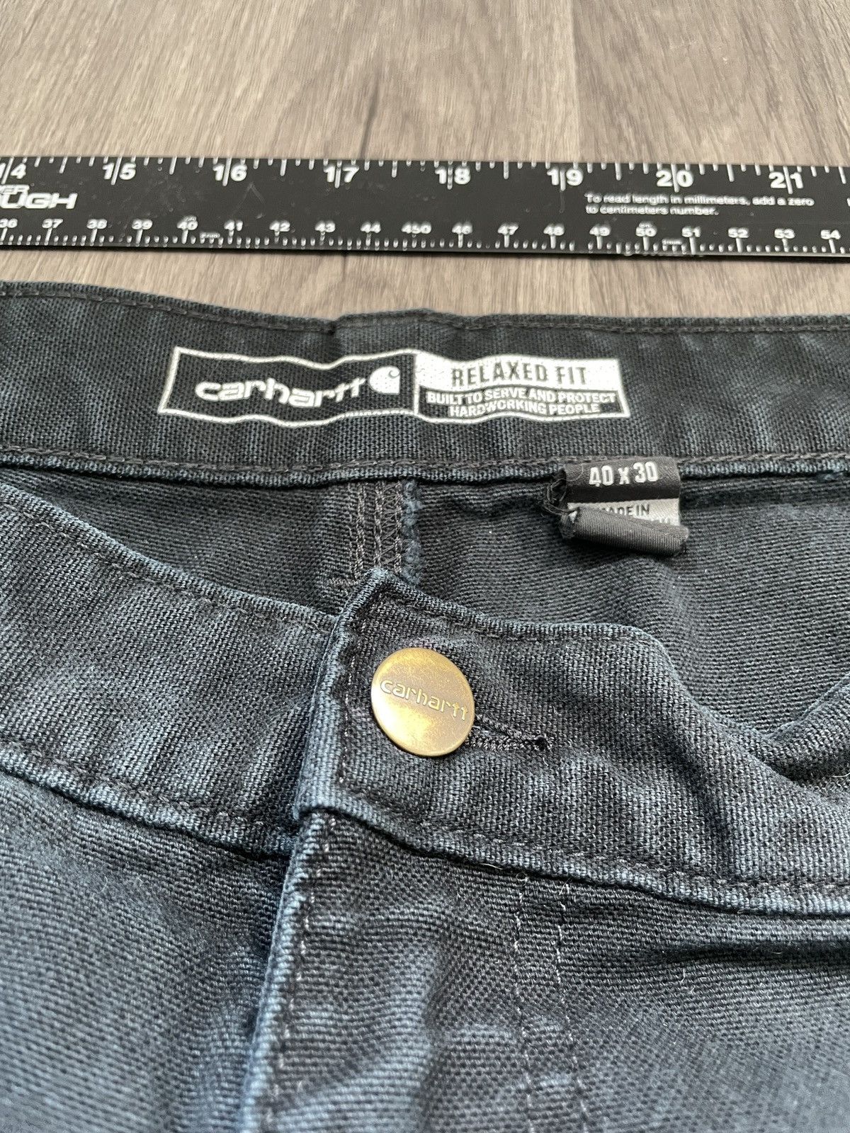 Carhartt Carhartt Double-Knee “Relaxed Fit” Denim (Sz.40) Size US 40 / EU 56 - 2 Thumbnail