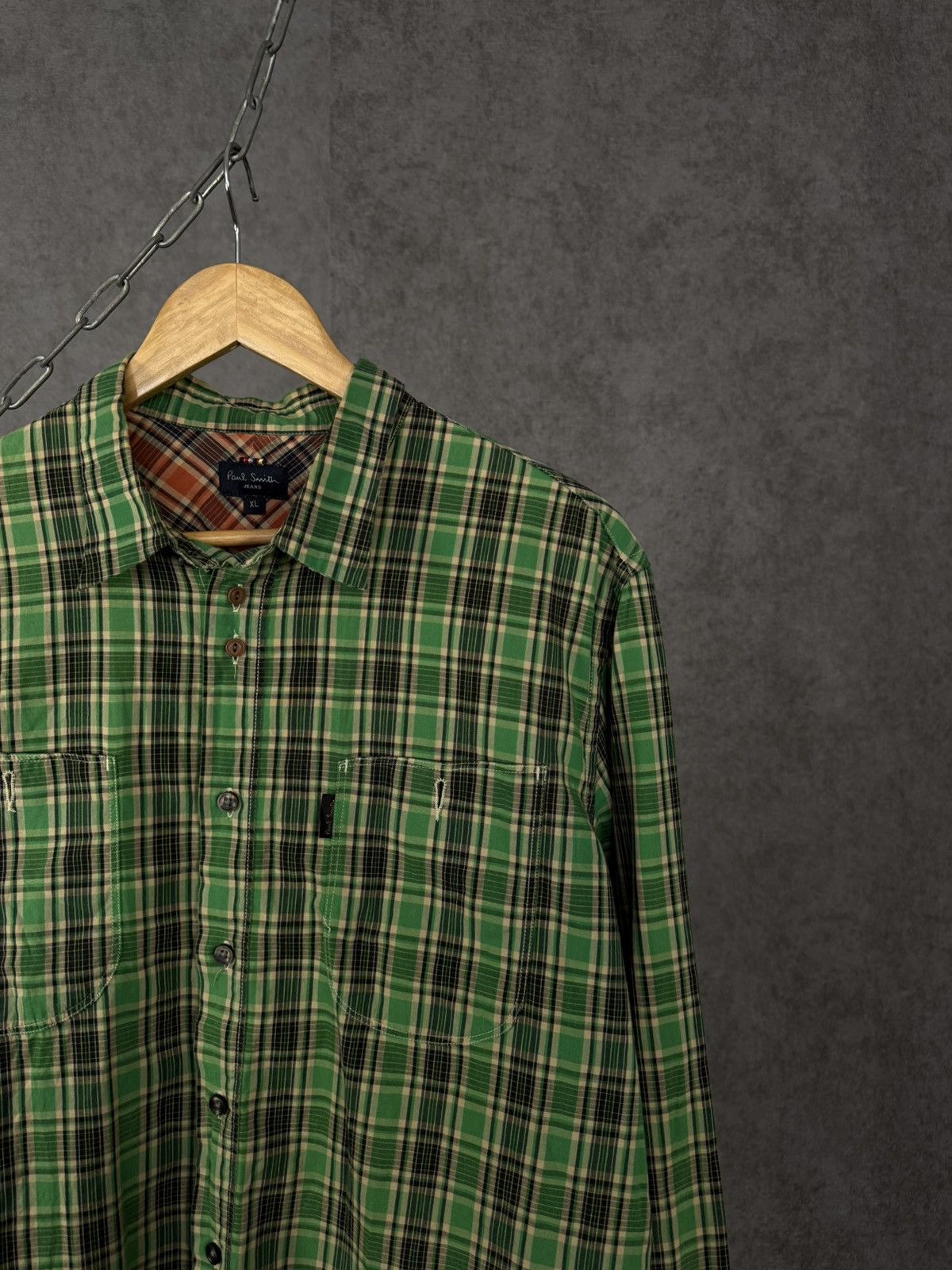 Paul Smith Paul Smith designer checkered shirt Size US XL / EU 56 / 4 - 2 Thumbnail