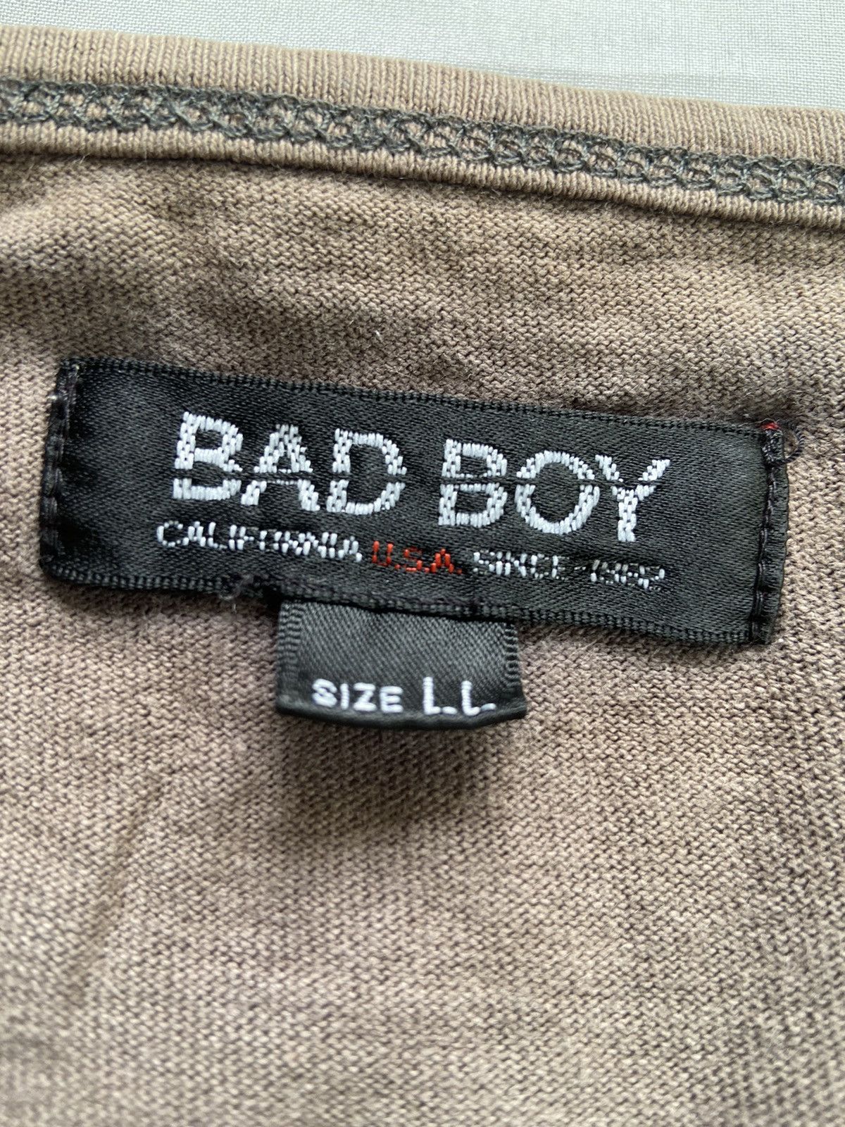 Japanese Brand DOUBLE LAYER BAD BOY TEE Size US XL / EU 56 / 4 - 6 Thumbnail