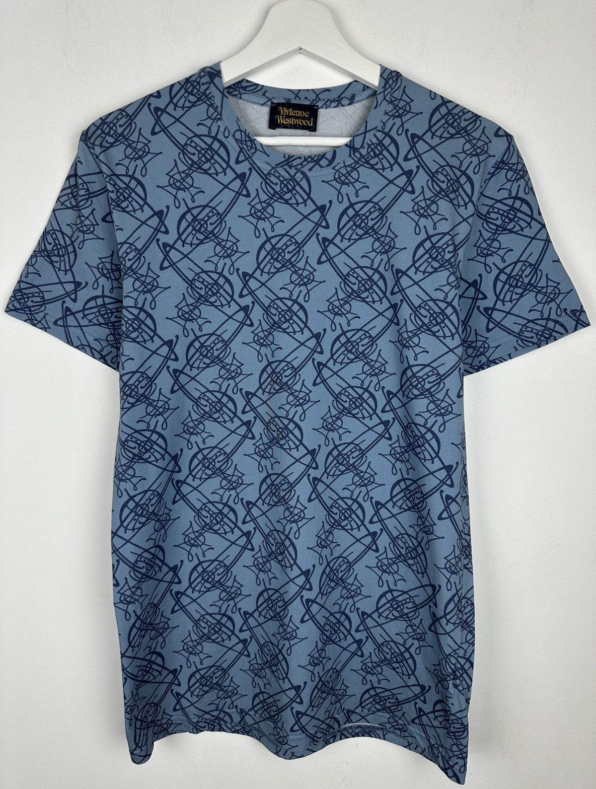 Vivienne Westwood Vivienne Westwood Multi Logo T Shirt Tee Size US S / EU 44-46 / 1 - 1 Thumbnail