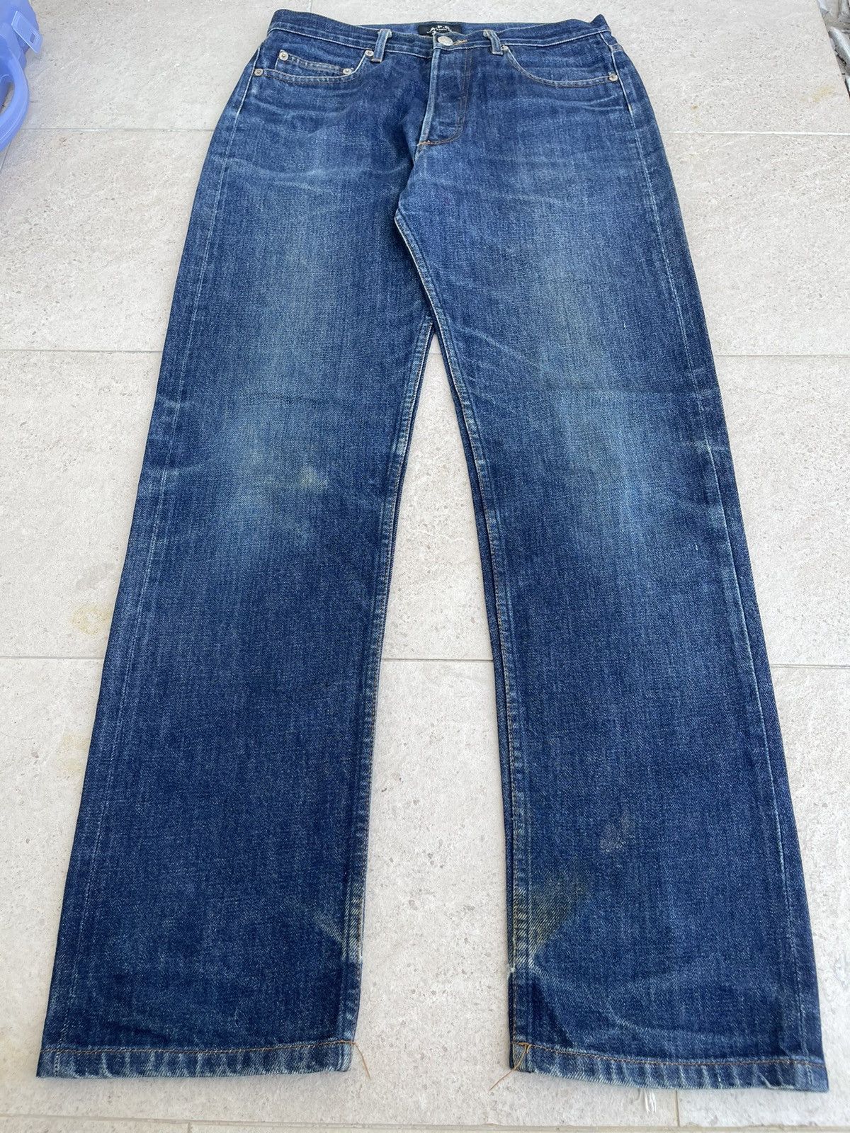 A.P.C. × Japanese Brand 🔥Japanese Brands Vintage A.P.C Distressed Denim W29🔥 Size US 29 - 7 Thumbnail