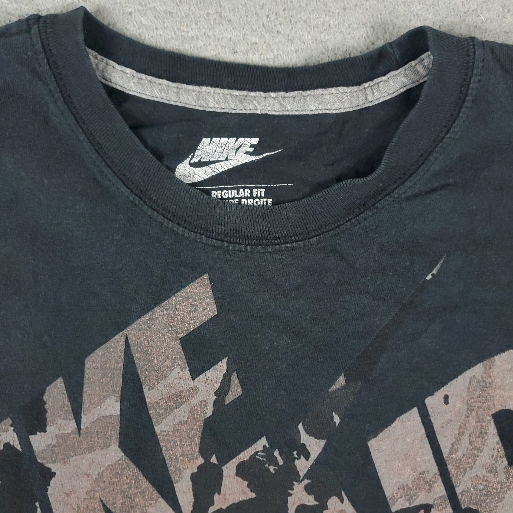 Nike Nike Black T-Shirt Mens Medium Casual Short Sleeve Crew Neck Swoosh Modern Sports Size US M / EU 48-50 / 2 - 3 Thumbnail