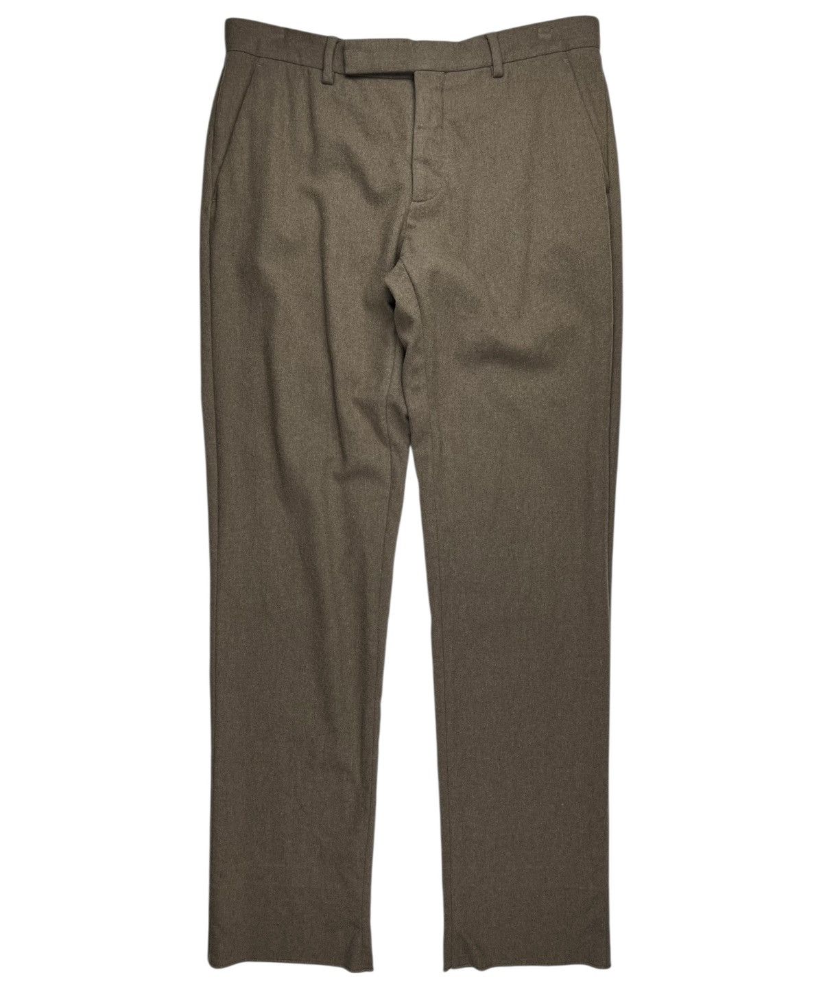 Maison Margiela AW15 Maison Margiela Virgin Wool Pants Trousers Brown Size US 32 / EU 48 - 1 Thumbnail