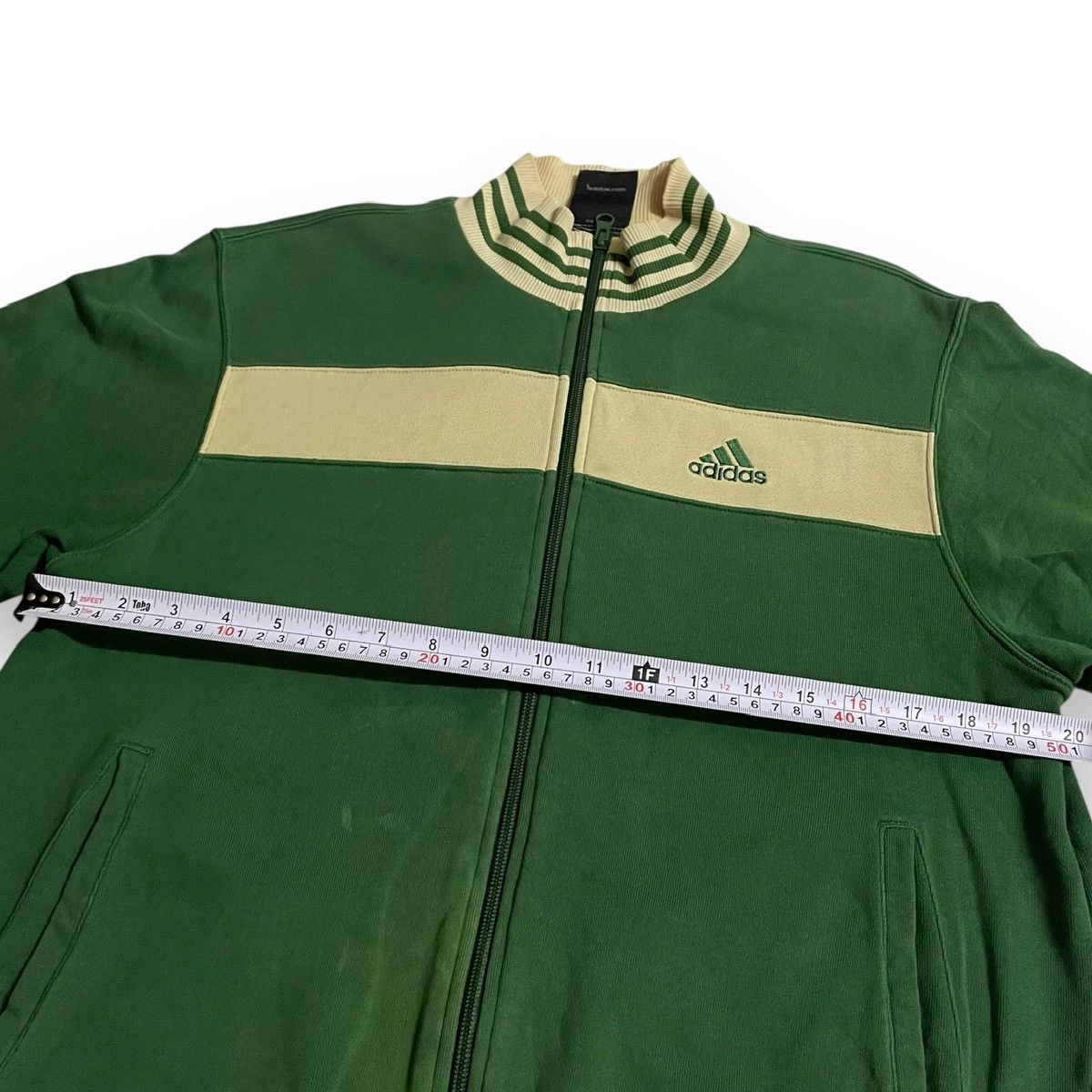 Adidas Vintage Adidas Zipper Retro Vibe Colourway Trademark Size US M / EU 48-50 / 2 - 11 Thumbnail