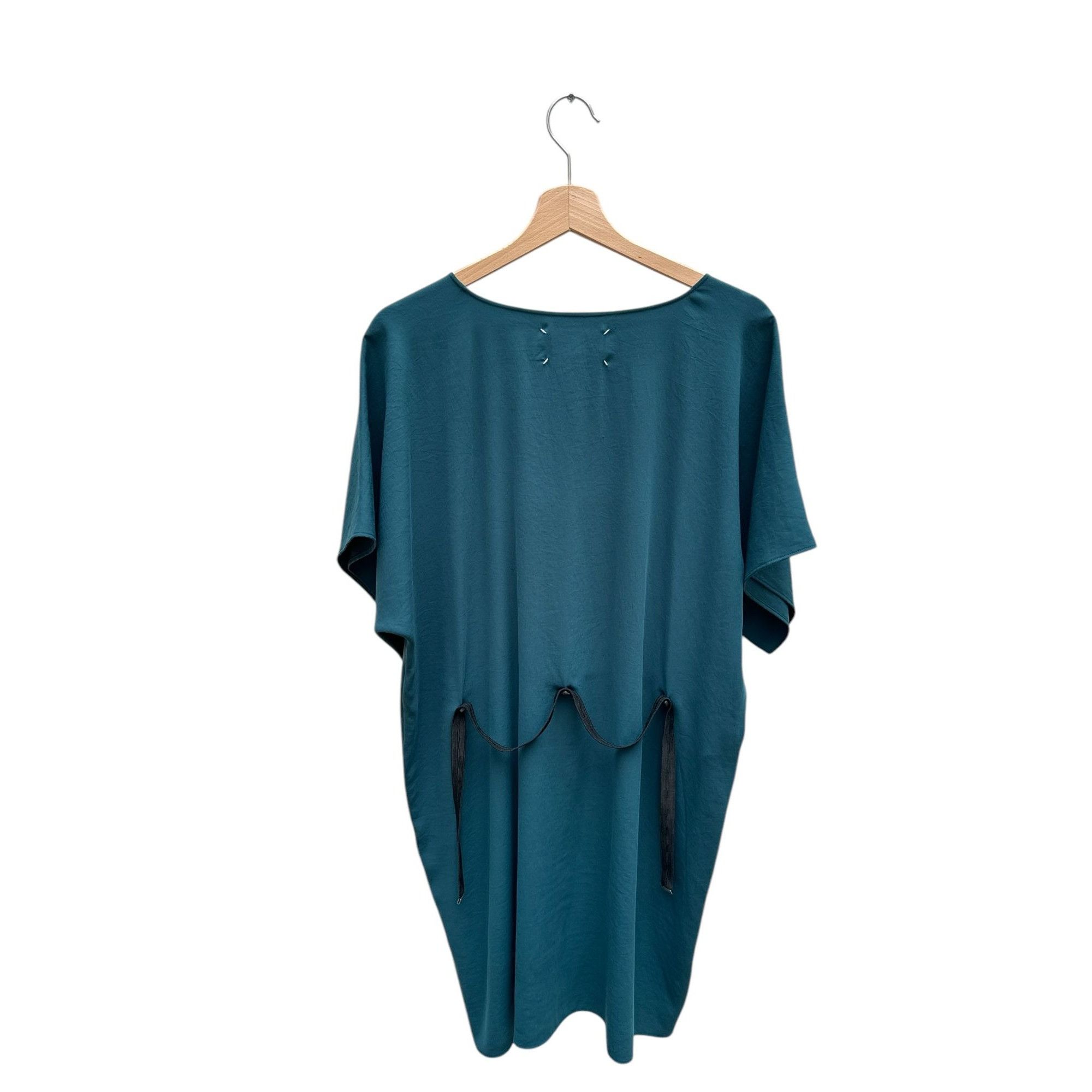 Maison Margiela Emerald Green Color 4 Stitches Dress Size L / US 10 / IT 46 - 3 Thumbnail