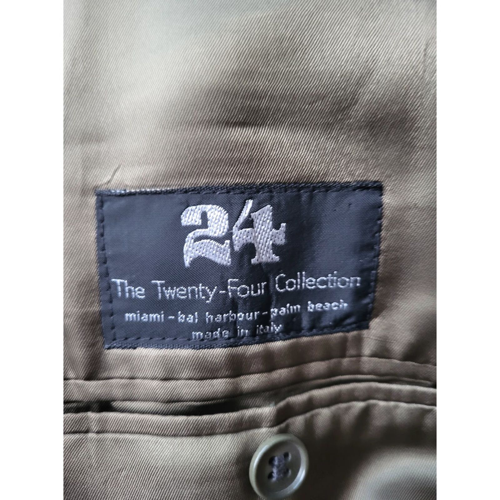 Vintage twenty four collection Sport Coat Jacket Wool Tweed Brown 44R Mens Notch Lapel Single-Breasted Two-Button Check Fleck 56 EU New Without Tags Size US S / EU 44-46 / 1 - 7 Thumbnail