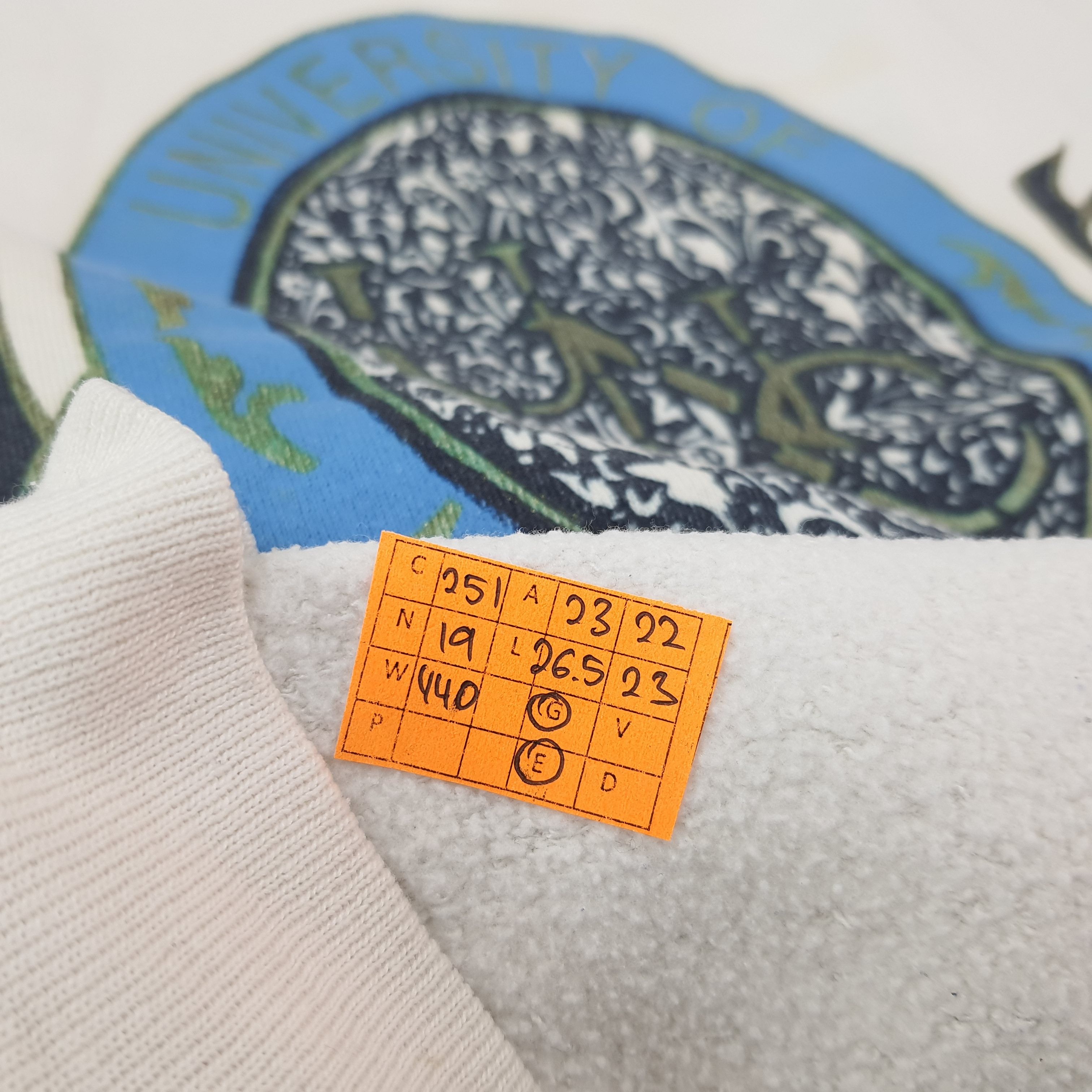 Russell Athletic Vintage University of North Carolina UNC Sweatshirt C251N19 Size US L / EU 52-54 / 3 - 8 Thumbnail