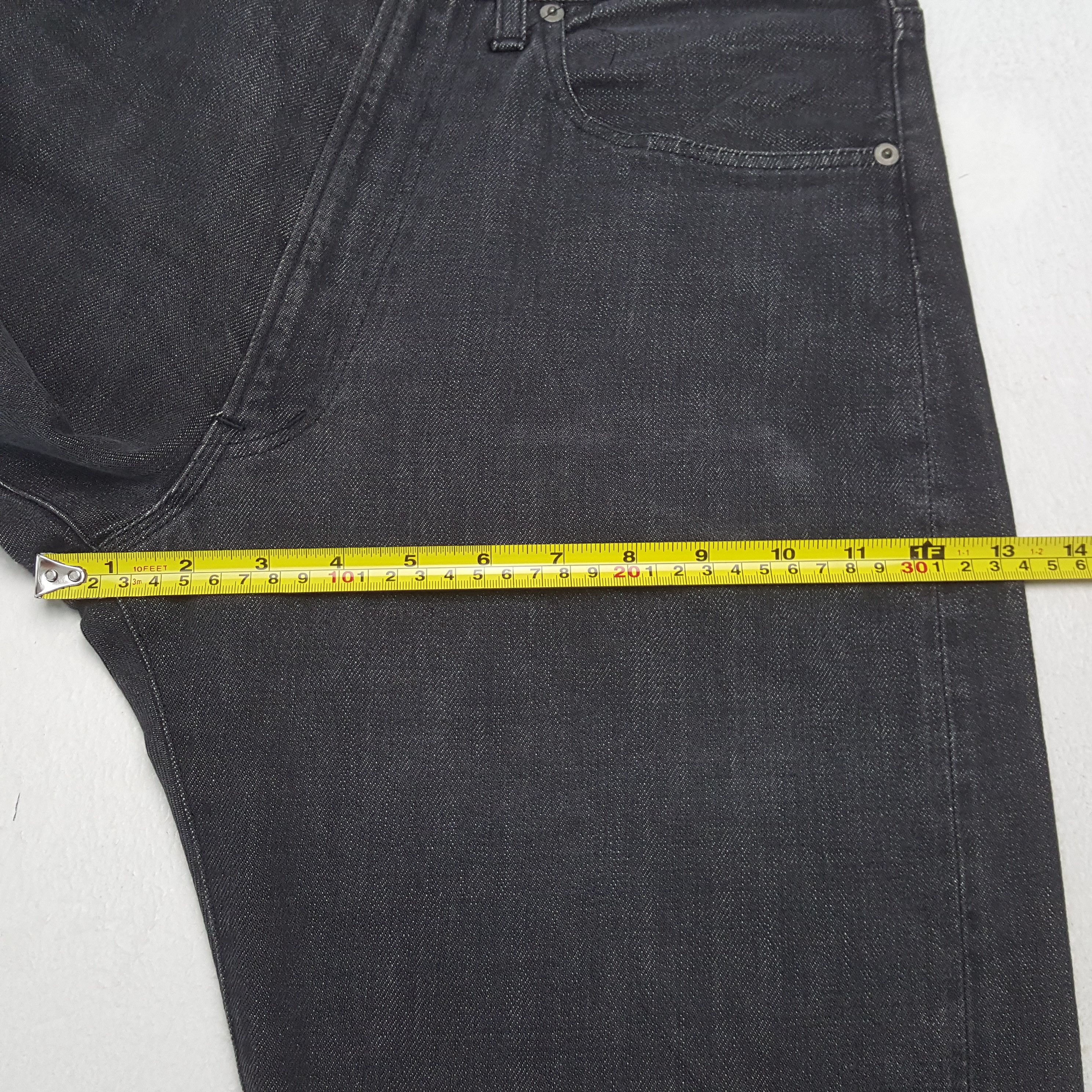 GOODENOUGH Good Enough Japanese Brand Jeans C297N22 Size US 30 / EU 46 - 9 Thumbnail