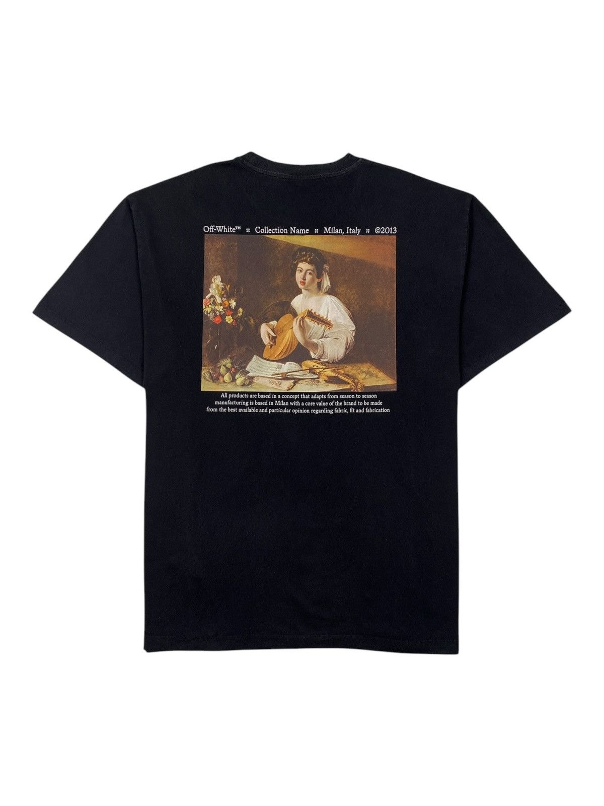 Off-White FW21 Caravaggio Painting Shirt Size US L / EU 52-54 / 3 - 1 Thumbnail