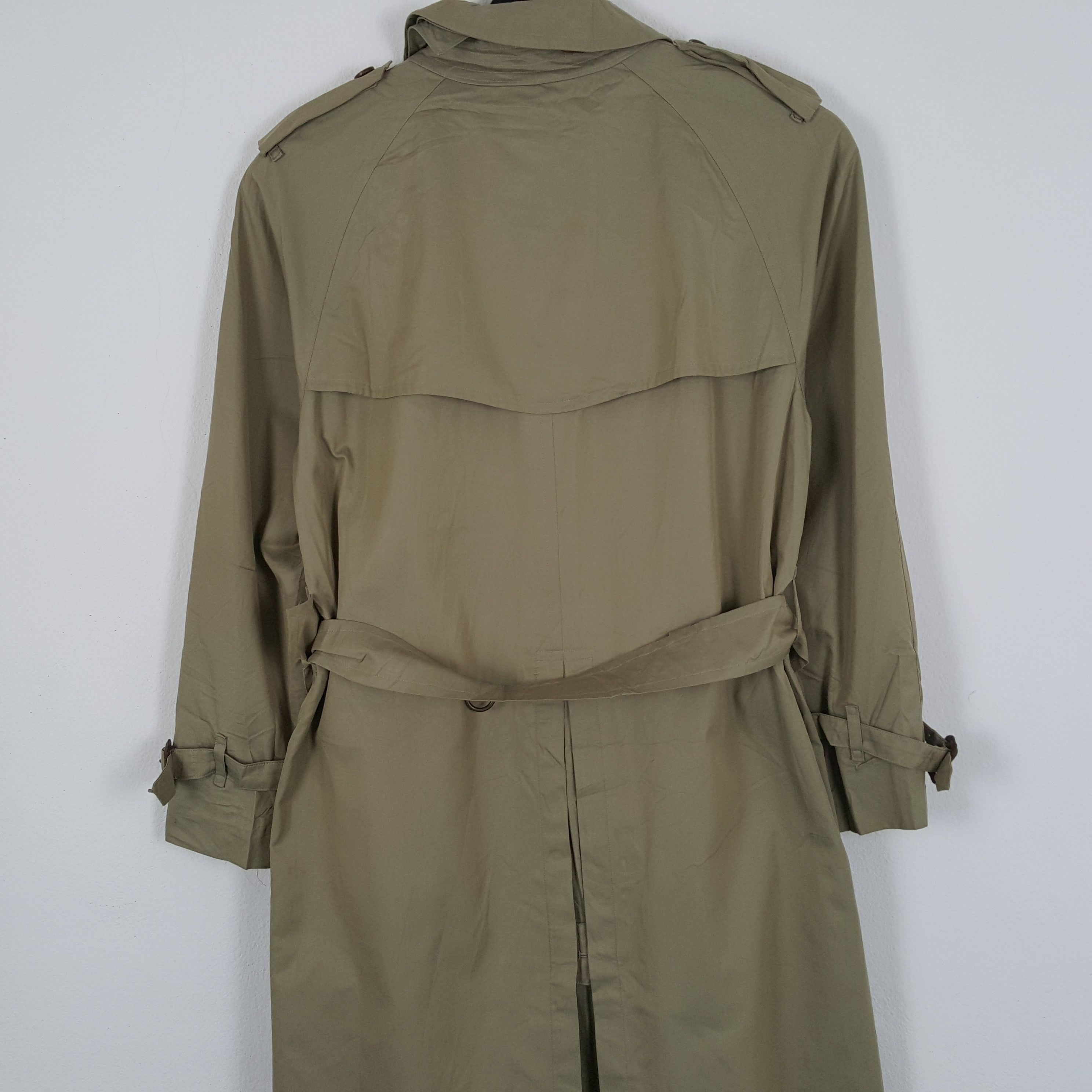 Burberry × Vintage BURBERRY LONDON Luxury Brand Trench Coat Jacket Size US M / EU 48-50 / 2 - 4 Thumbnail