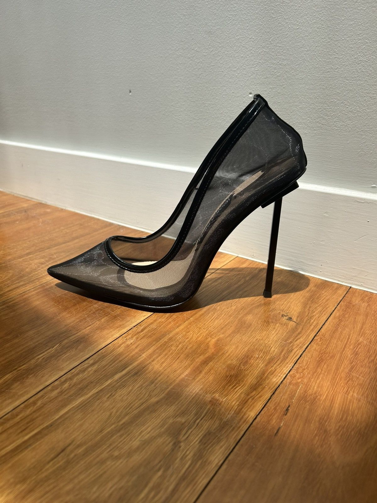 Other Black mesh Stiletto Noir by Jessica Rich Size US 11 / IT 41 - 1 Thumbnail