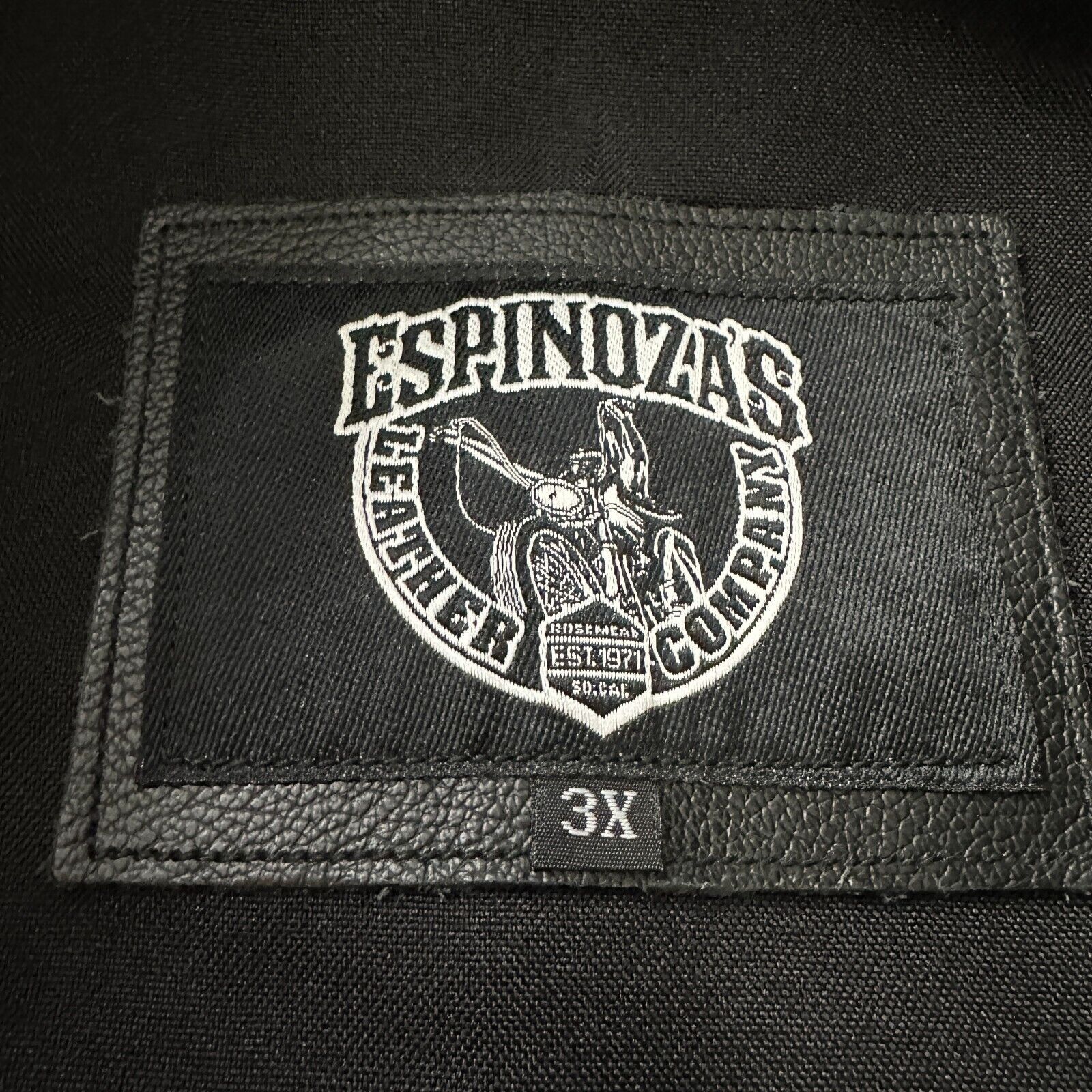 The Unbranded Brand Espinoza's In Stock 501 Vest Men's 3X Biker Blue Black New Size US XXL / EU 58 / 5 - 5 Thumbnail