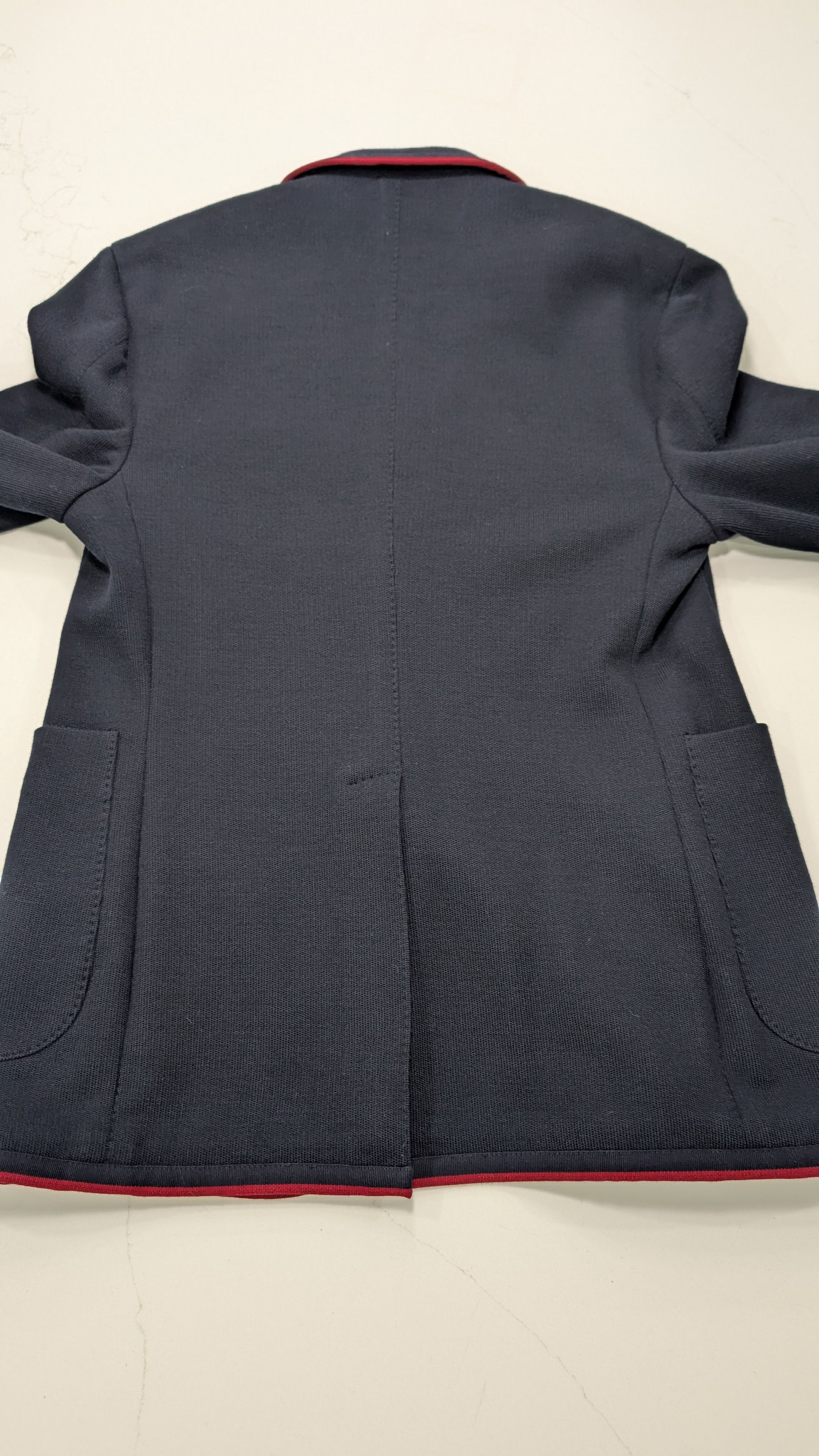 Gucci Gucci Fo Palma Blazer – Wool/Cotton Jersey – Size 50 Size 50R - 3 Thumbnail