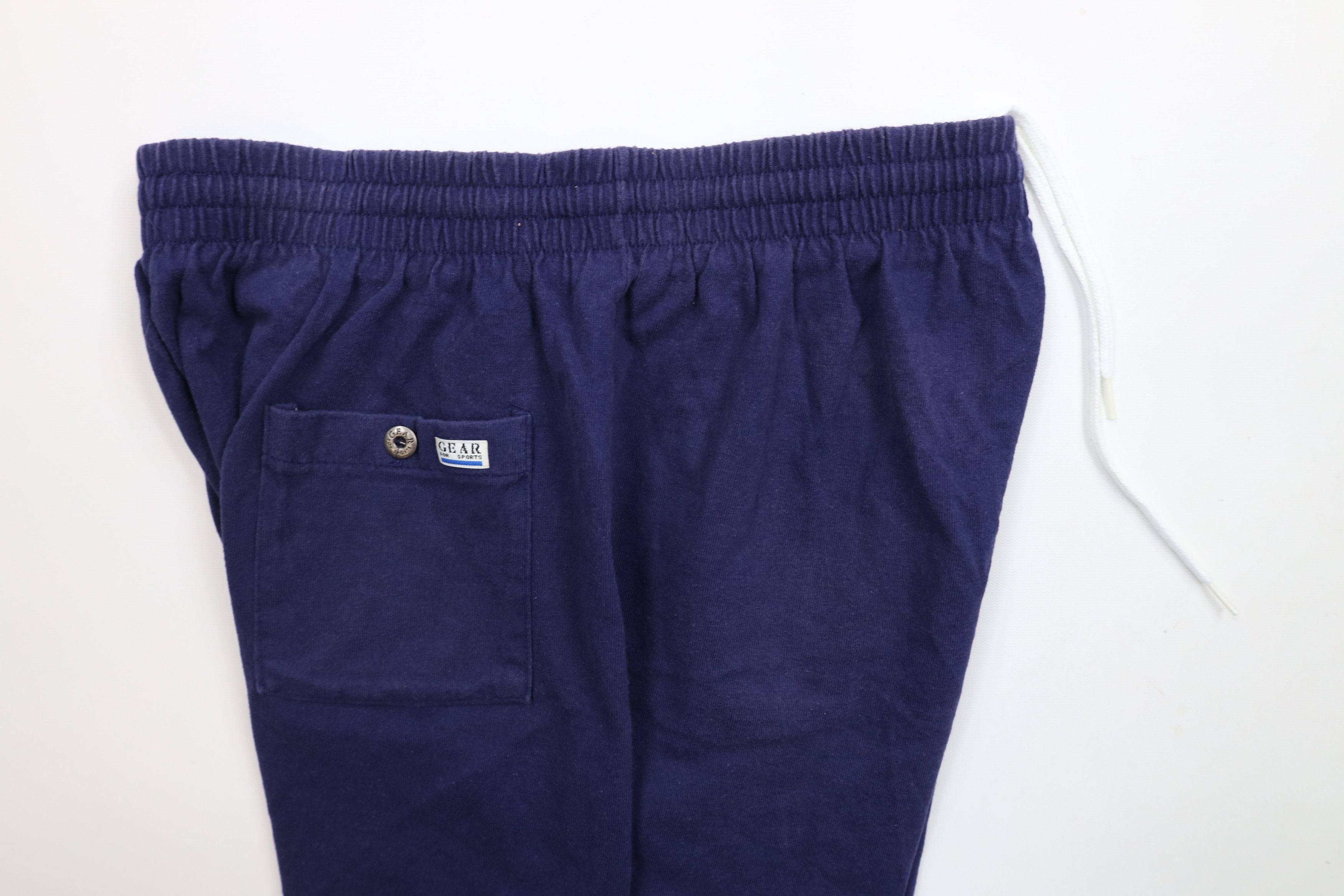 Vintage Vintage 90s Streetwear Cotton Above Knee Shorts Blue USA Size US 36 / EU 52 - 9 Thumbnail