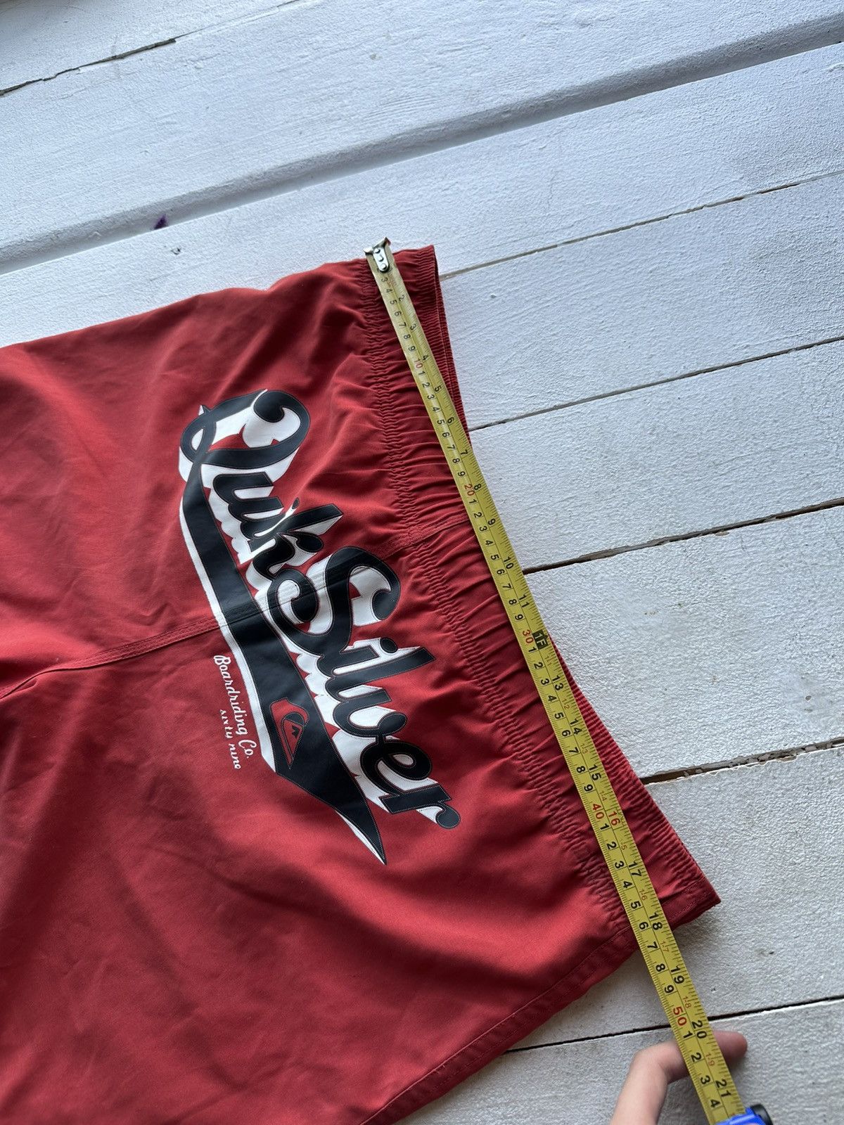Quiksilver 🚨Vintage Quiksilver Shorts Big Logo Y2K Style 90s Surfing Size US 36 / EU 52 - 13 Thumbnail
