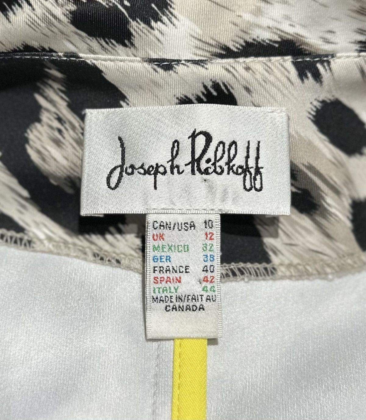 Joseph Ribkoff Joseph Ribkoff Leopard Jacket Blazer Women's Size US 10 Size L / US 10 / IT 46 - 6 Thumbnail