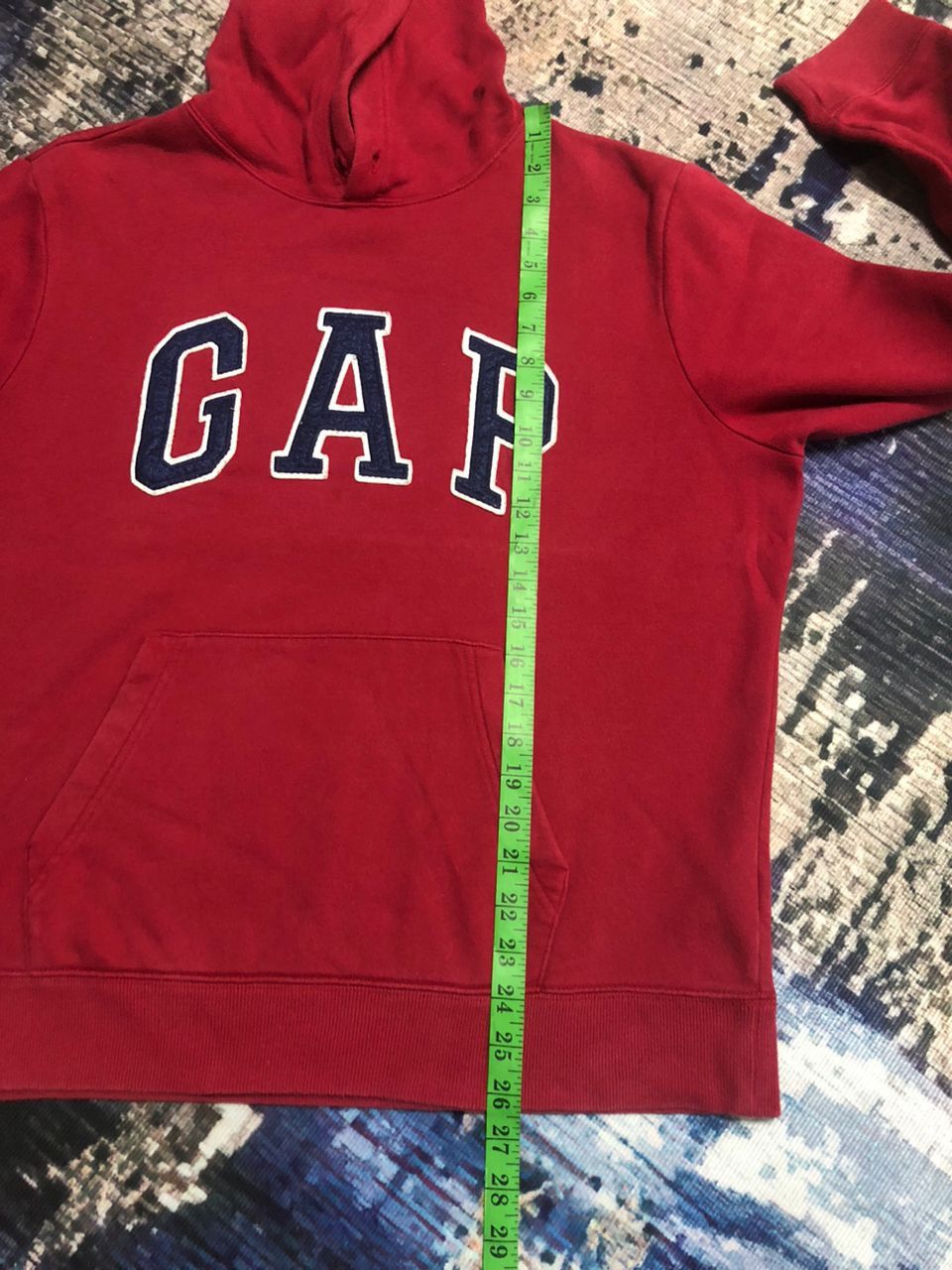 Gap GAP Logo Hoodie Fullover Red Size US L / EU 52-54 / 3 - 17 Thumbnail