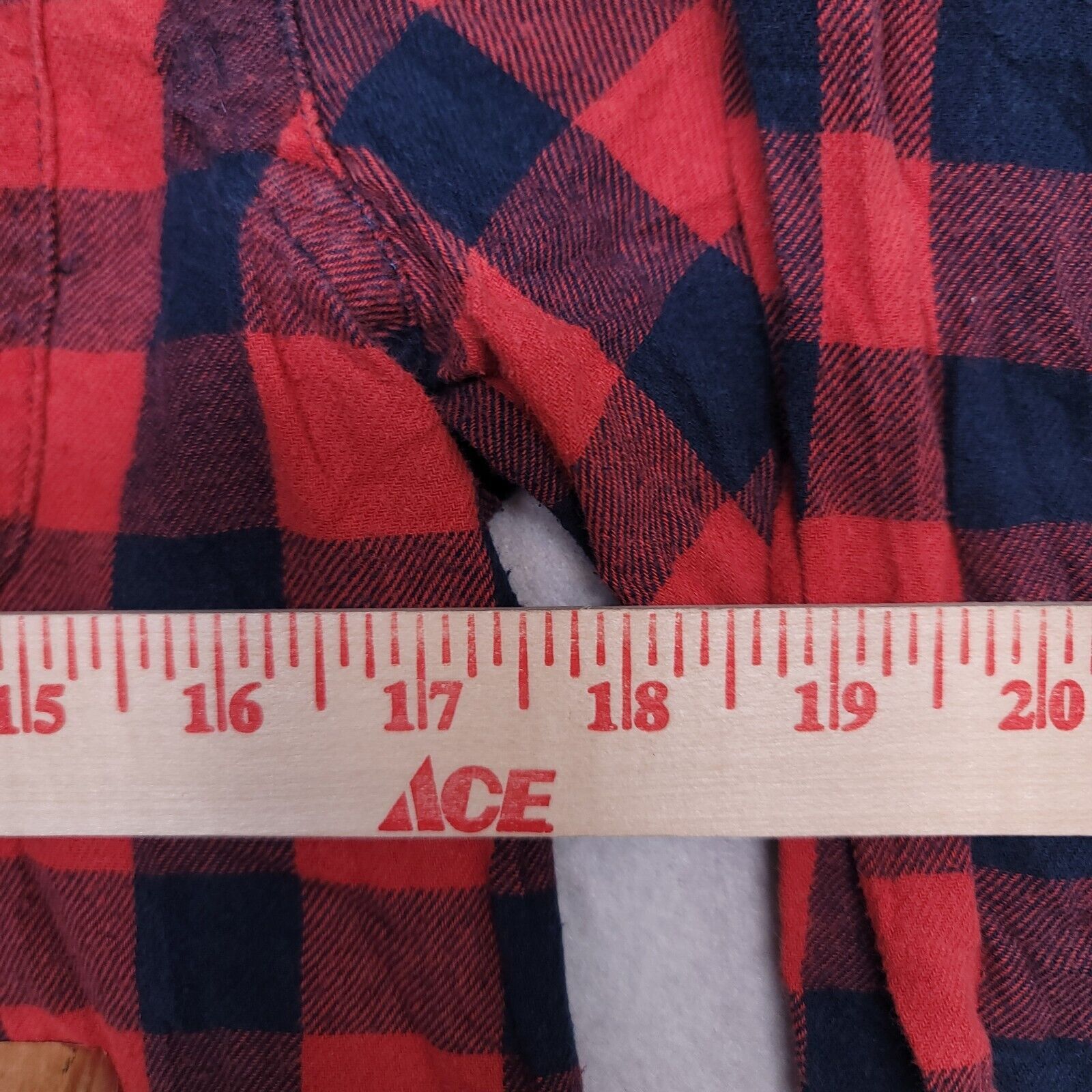 Boston Traders Boston Traders Buffalo Check Flannel Shirt Mens Size M Red Size US M / EU 48-50 / 2 - 8 Thumbnail