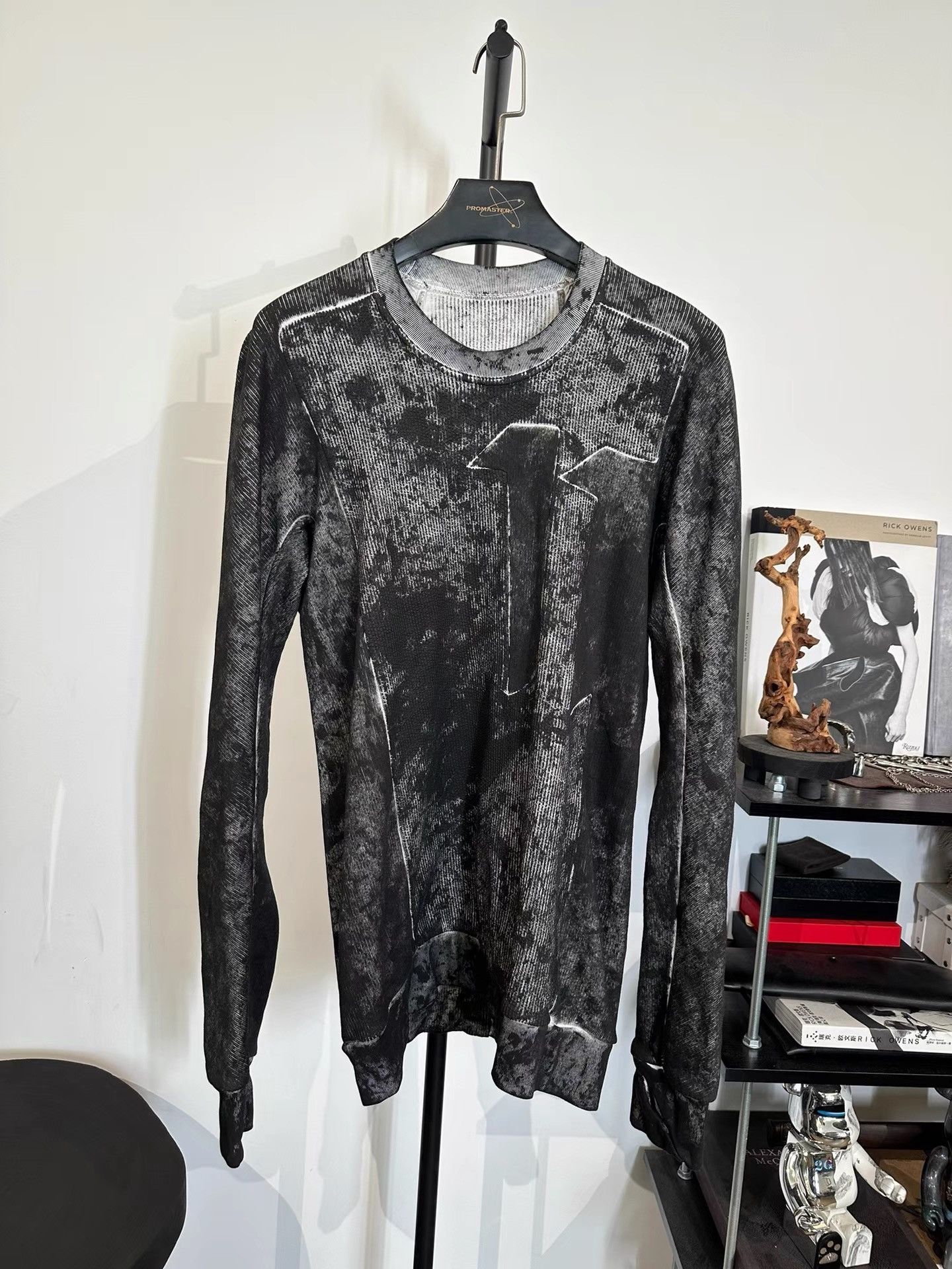 11 By Boris Bidjan Saberi 11by BBS Washed Pullover K35 Size US S / EU 44-46 / 1 - 1 Thumbnail