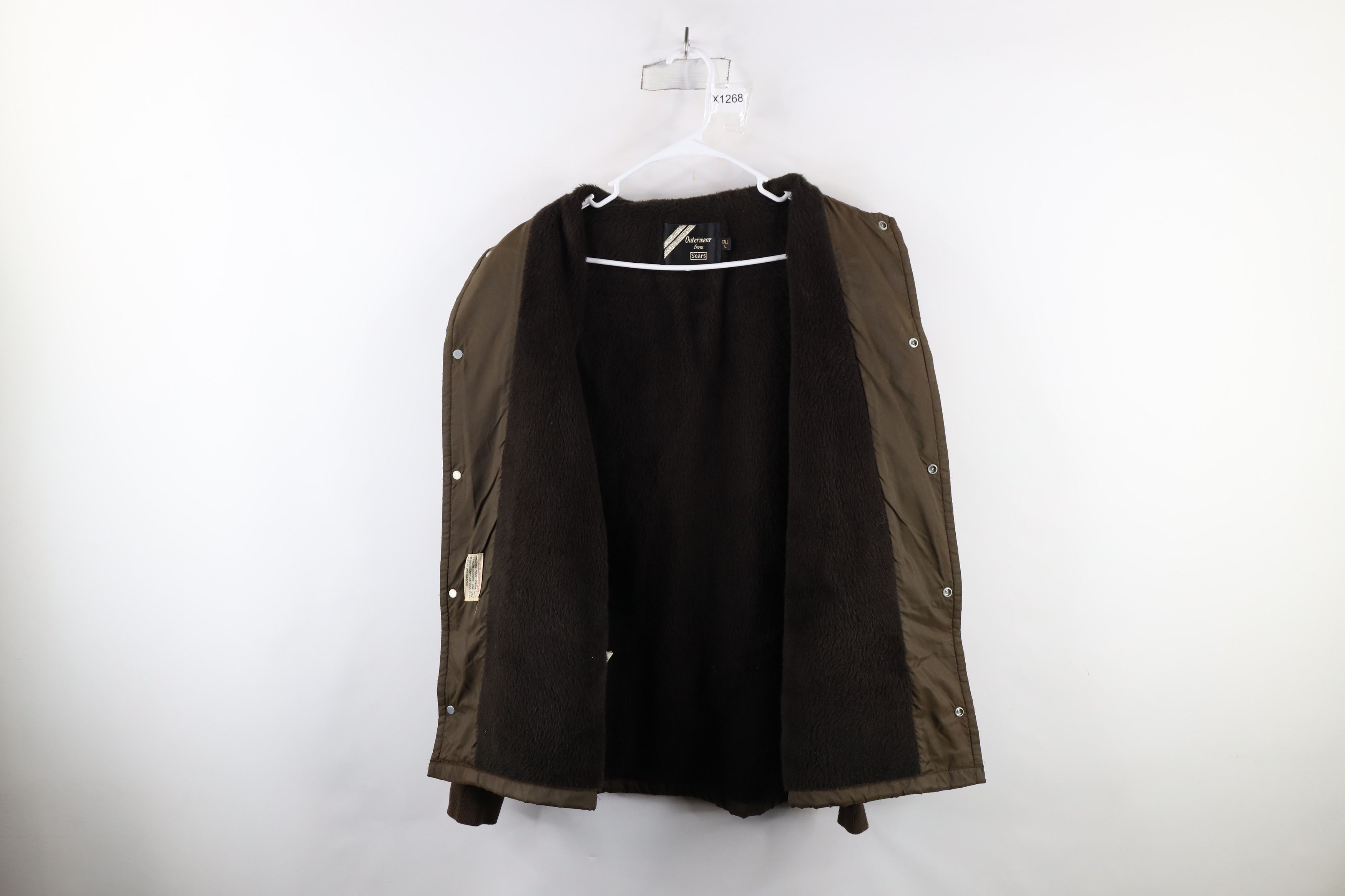 Vintage Vintage 70s Streetwear Lined Coach Coaches Jacket Brown Size US L / EU 52-54 / 3 - 8 Thumbnail