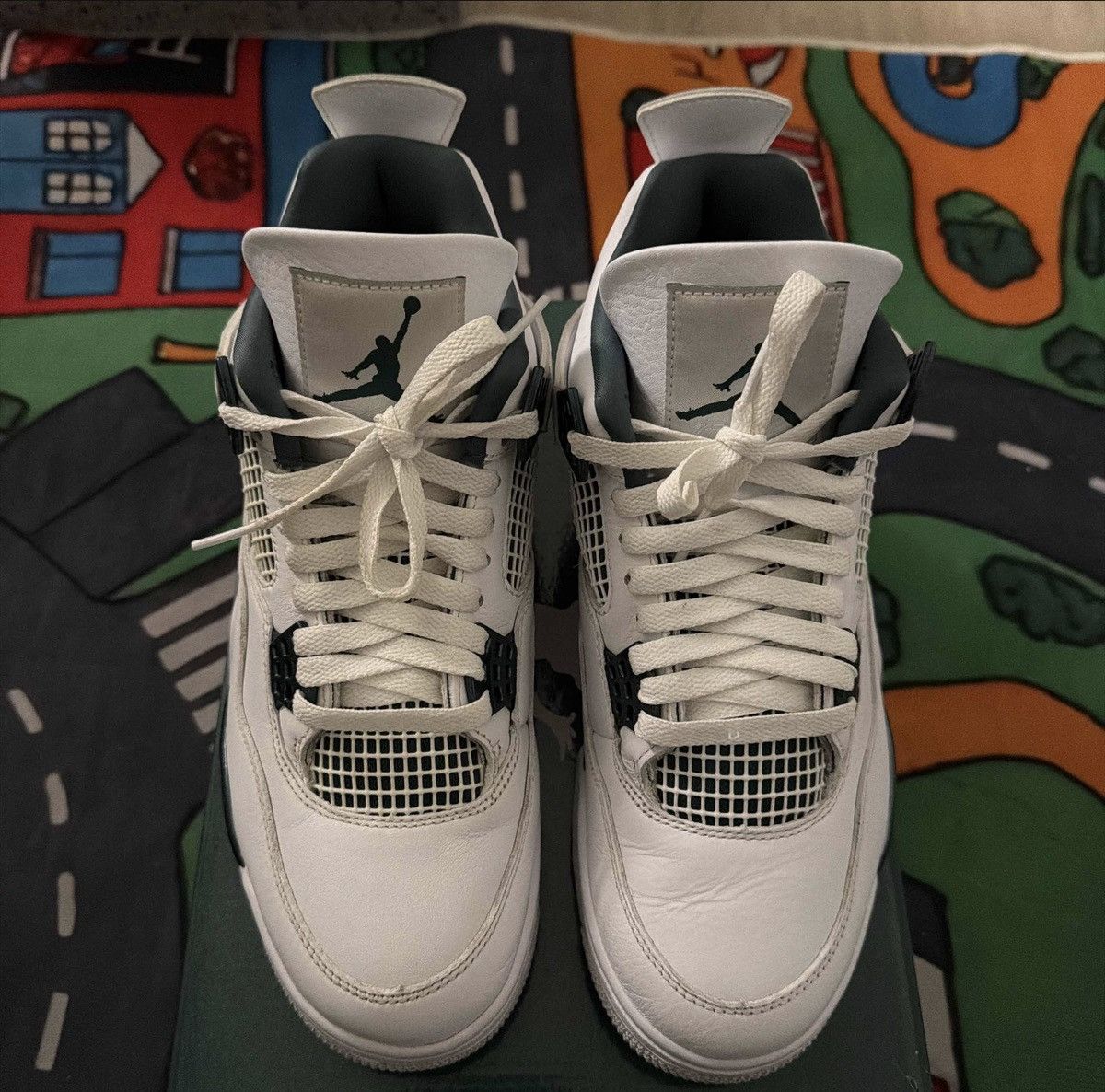 Jordan Brand Retro Jordan 4 Oxidized Green Size US 9 / EU 42 - 3 Thumbnail