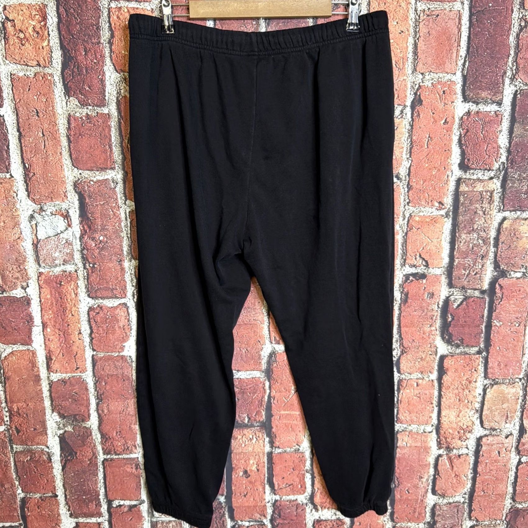 Gap Gap Disney Joggers Pants Unisex Adults L Black Cotton Mickey Mouse Athleisure Size US 33 - 4 Thumbnail