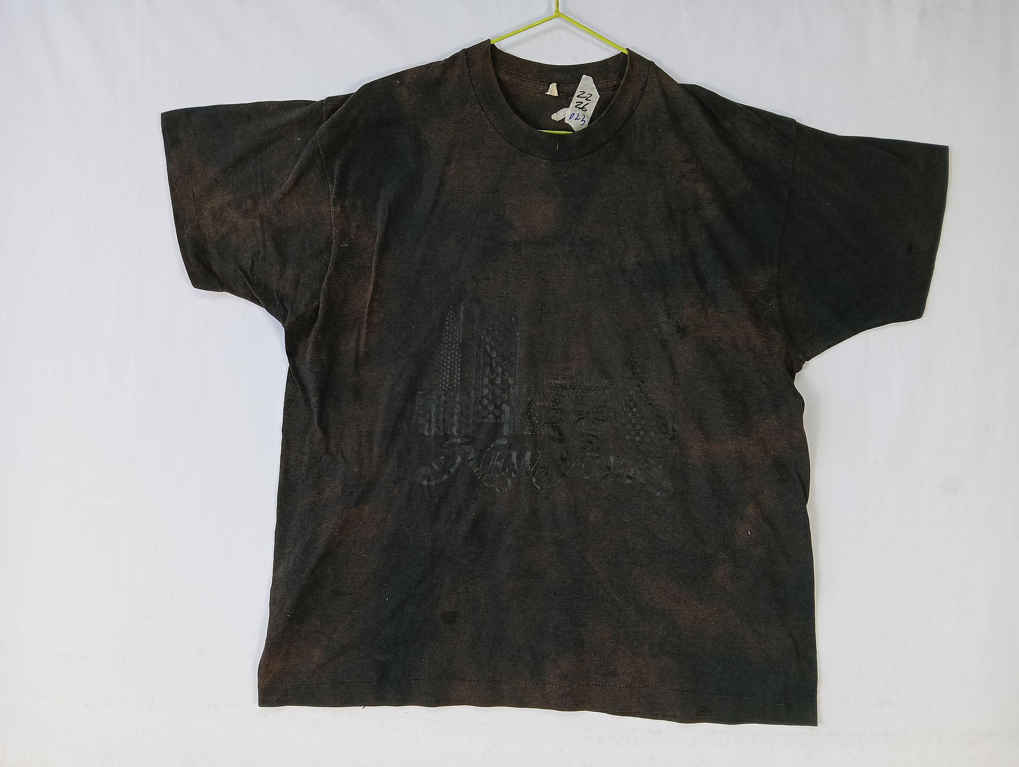 Anvil vintage new york TEE BIG LOGO DISTRESSED Size US L / EU 52-54 / 3 - 2 Thumbnail