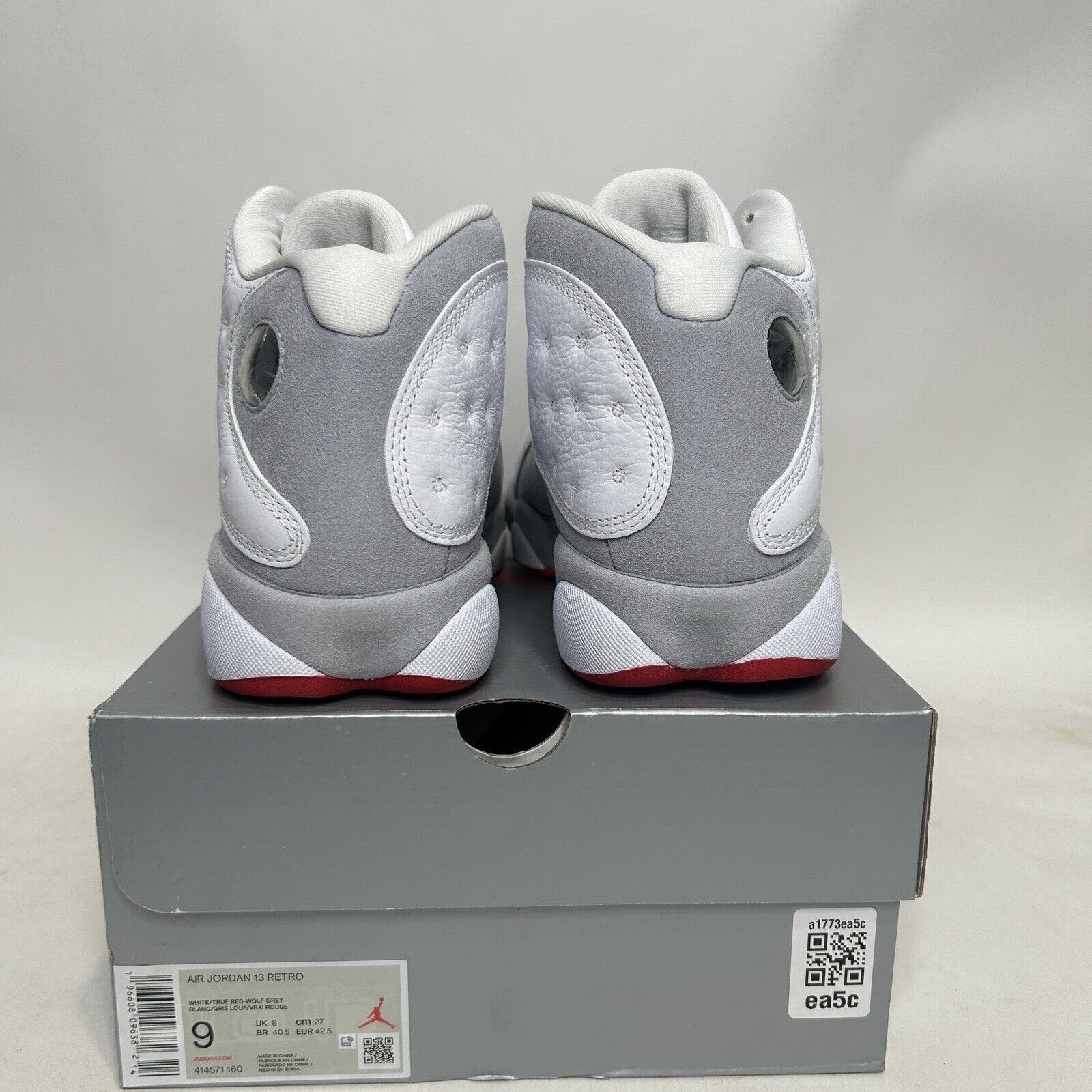 Jordan Brand Nike Shoes Air Jordan 13 Retro "Wolf Grey" 2024 Size US 9 / EU 42 - 4 Thumbnail