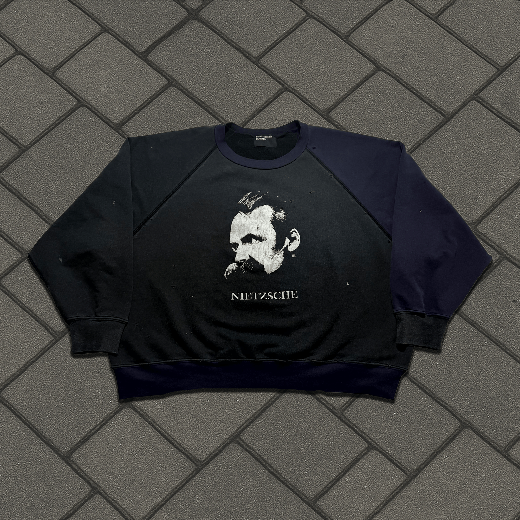 Enfants Riches Deprimes Enfants Riches Déprimes ‘Nietzsche’ Crewneck Size US XXL / EU 58 / 5 - 1 Thumbnail