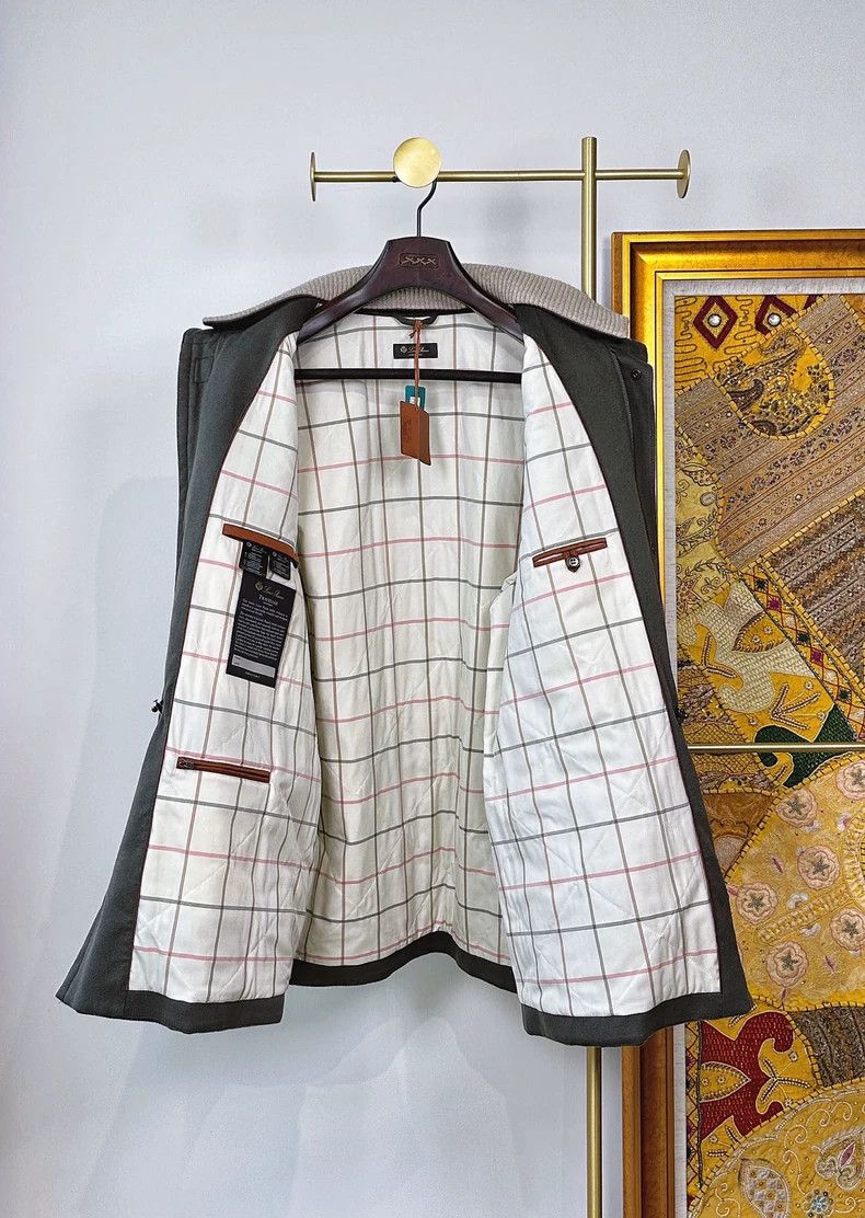 Loro Piana LORO PIANA Men's Traveller Cashmere Traveler Jacket Size US XXL / EU 58 / 5 - 4 Thumbnail