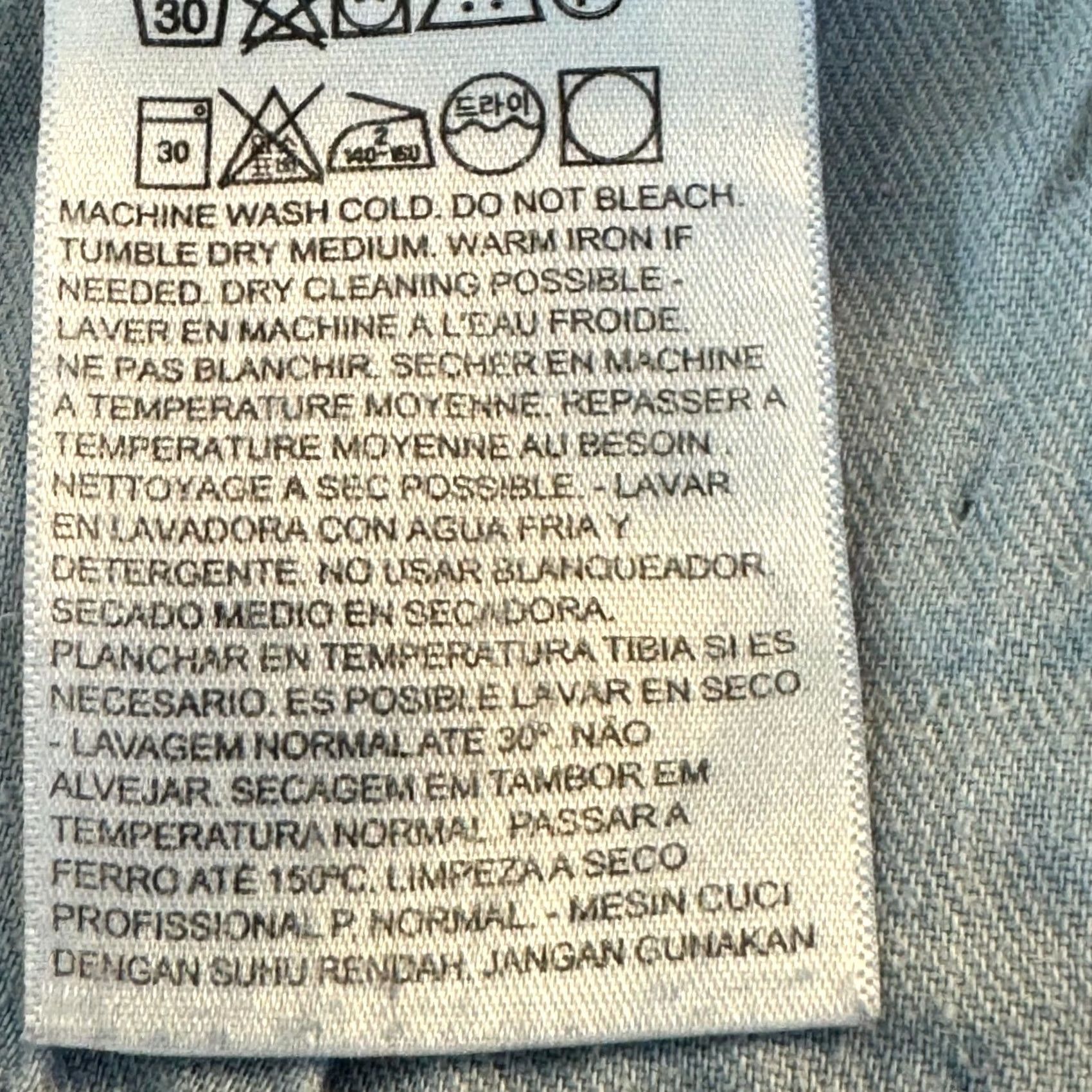 Levi's Levi's 559 Jeans Mens 36x34 Blue Denim Relaxed Straight Mid Rise Stretch Zip Fly Size US 36 / EU 52 - 7 Thumbnail