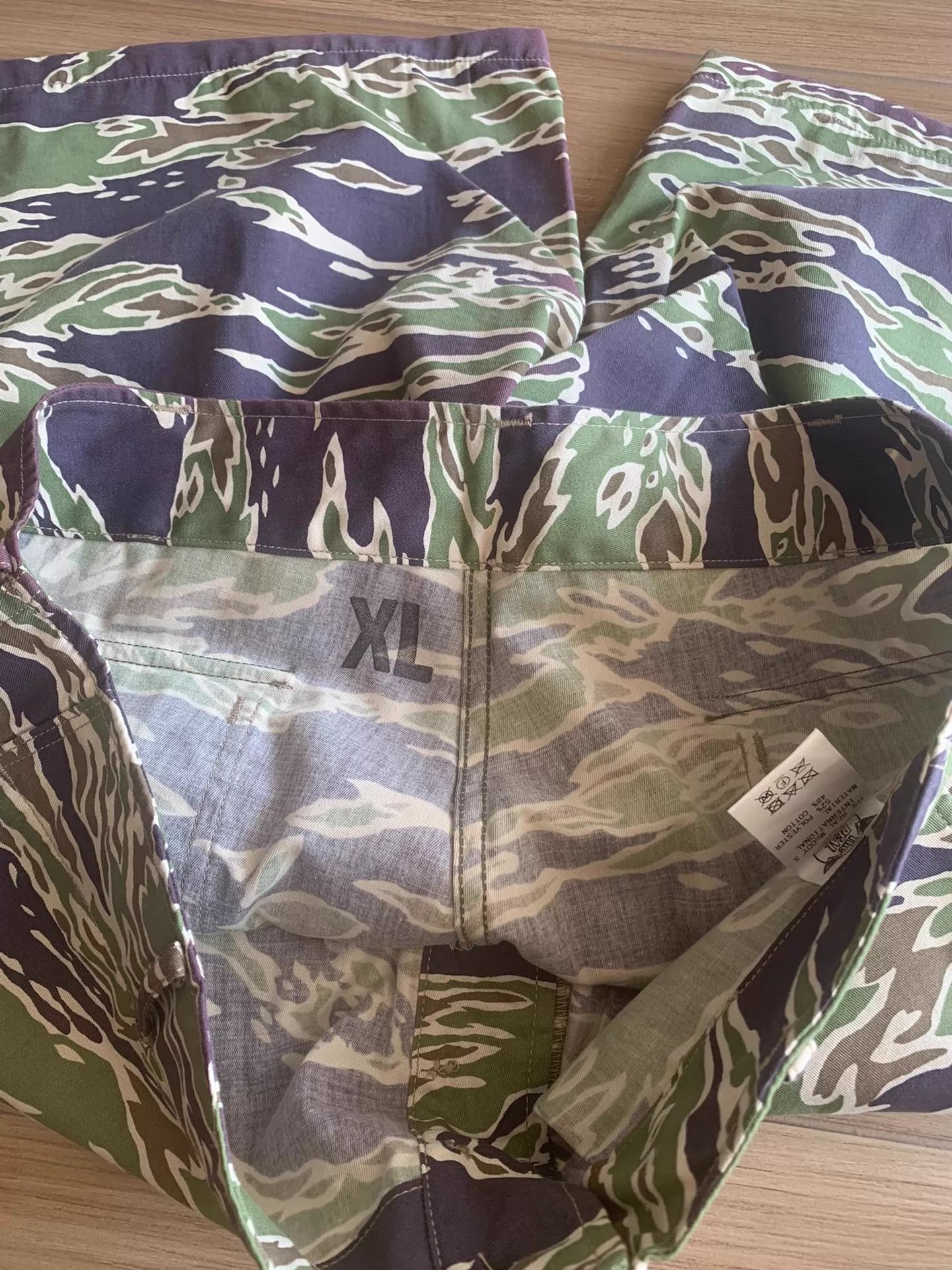 The Real McCoy's The Real McCoy Green Tiger Camo Shorts Japan XL Size US 36 / EU 52 - 8 Thumbnail