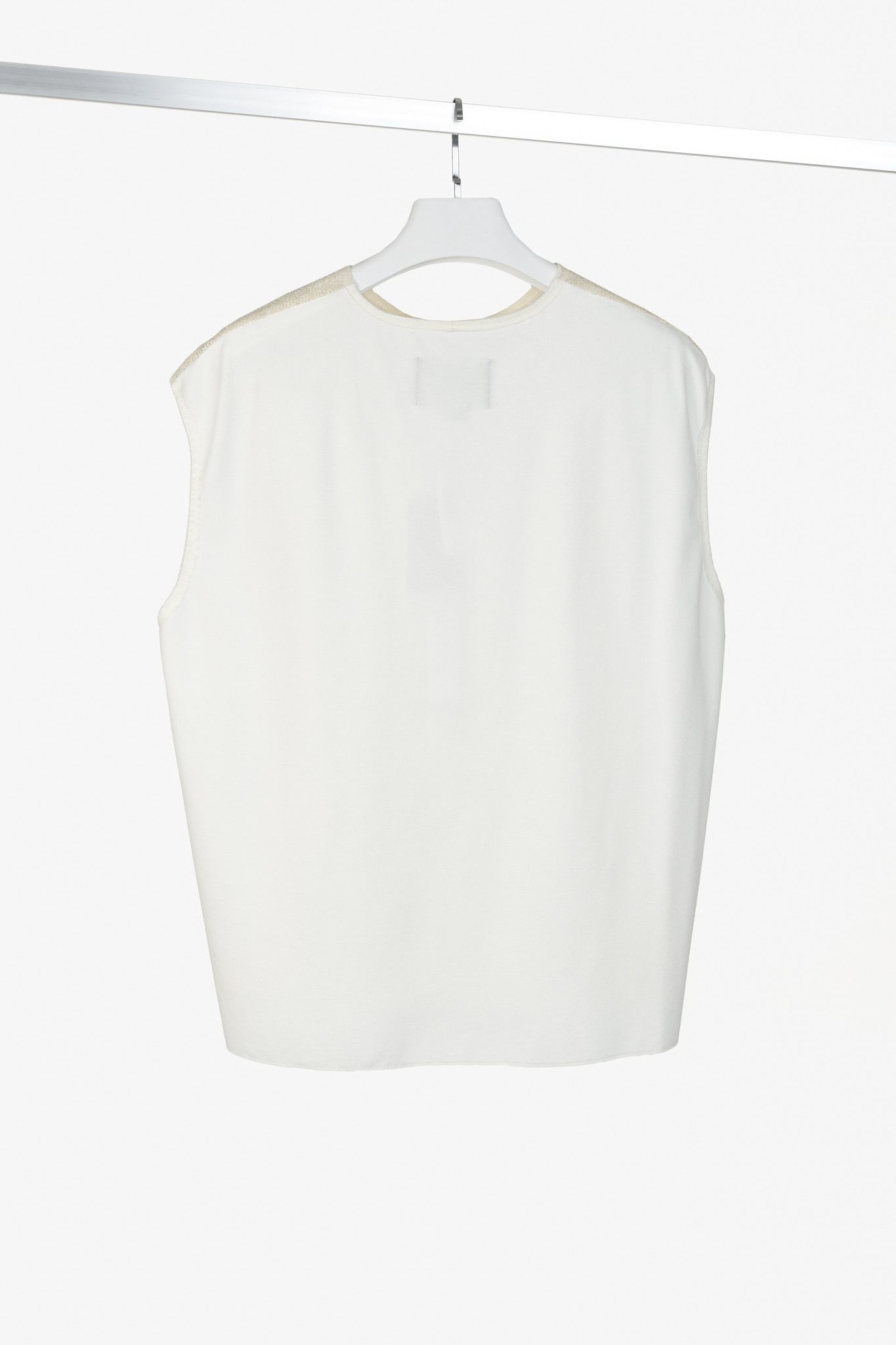 Marie Saint Pierre Marie Saint Pierre Gold Mesh Sequin Tank Size XL / US 12-14 / IT 48-50 - 2 Thumbnail