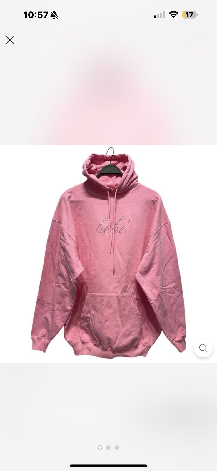 Balenciaga balenciaga bebe pink hoodie Size US M / EU 48-50 / 2 - 9 Thumbnail