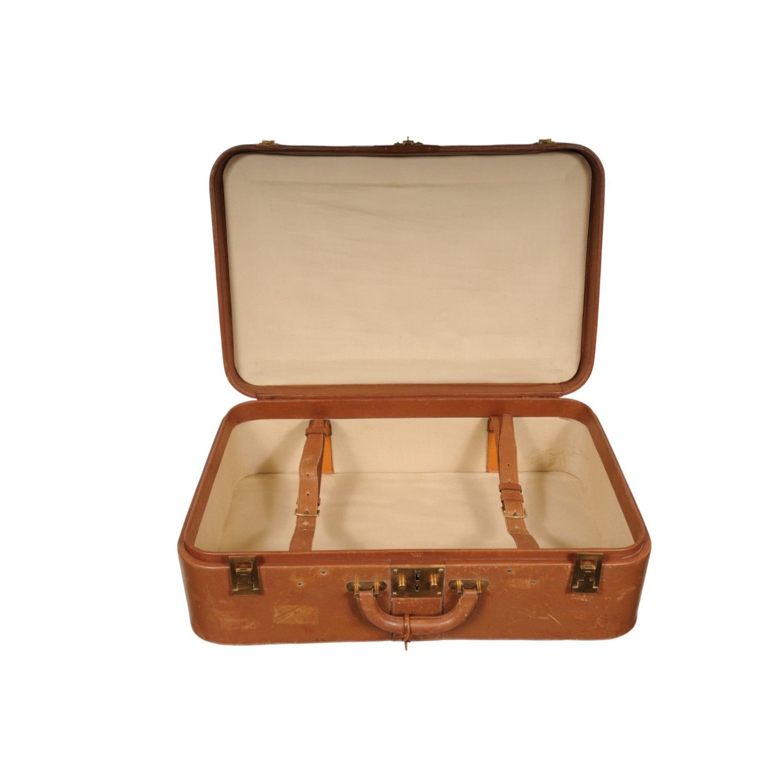 Hermes Vintage Ulysse Toile Baraenia Trunk Carry On Suitcase Size ONE SIZE - 22 Thumbnail