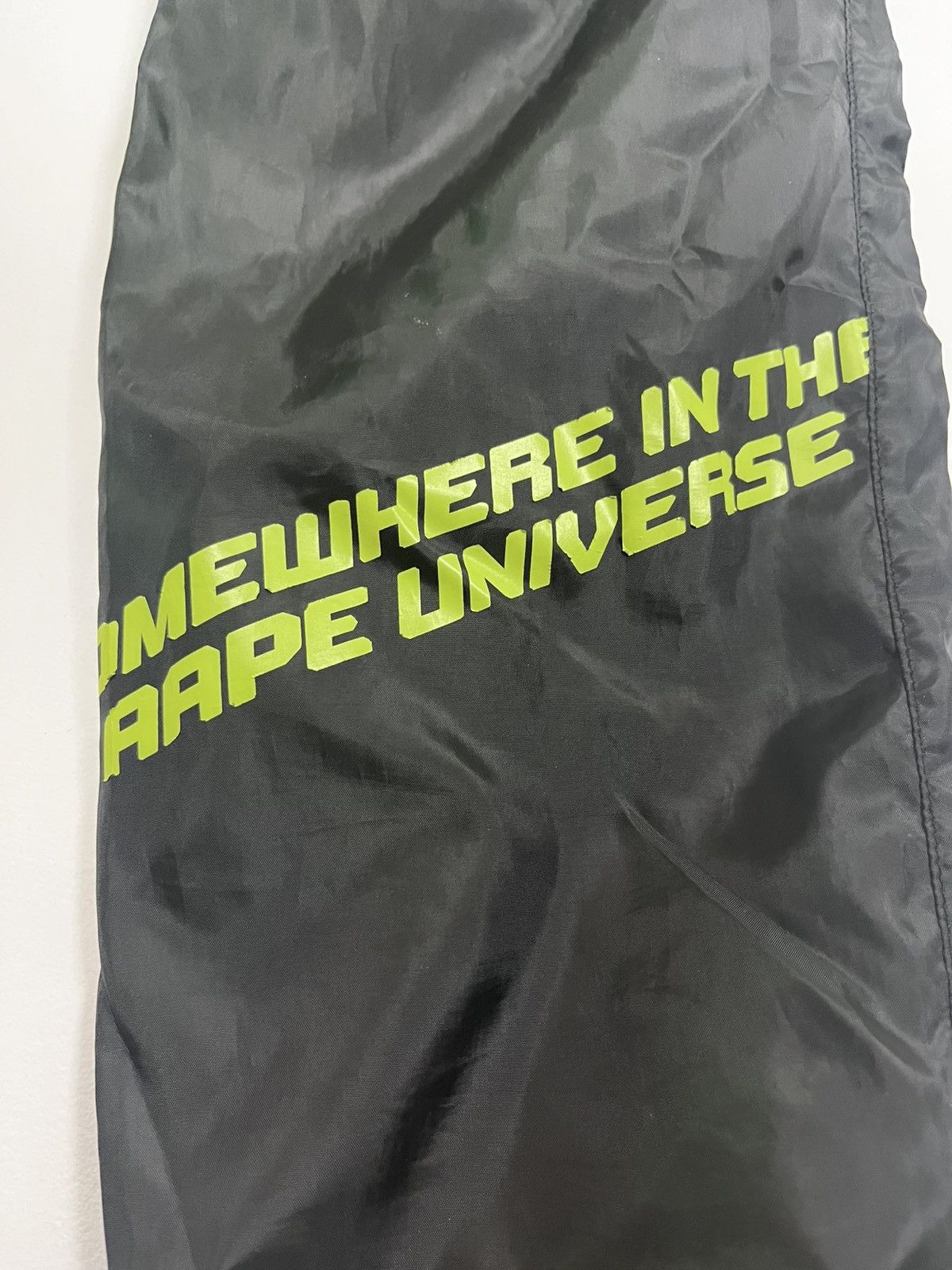 Aape Aape SOMEWHERE IN THE AAPE UNIVERSE Polyester Joggers Size US 28 / EU 44 - 5 Thumbnail