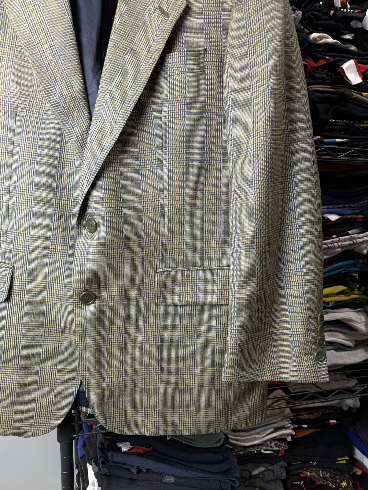 Burberry Rare! Vintage Burberry England Checkered Blazer Jacket Size US L / EU 52-54 / 3 - 5 Thumbnail