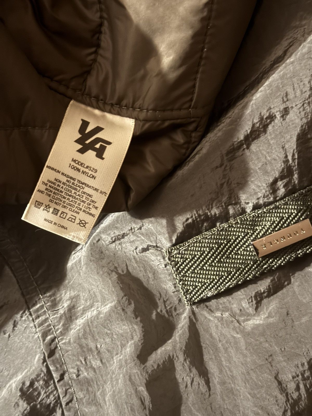 YoungLA Military green nylon YoungLA Training track Jacket Size US M / EU 48-50 / 2 - 6 Thumbnail
