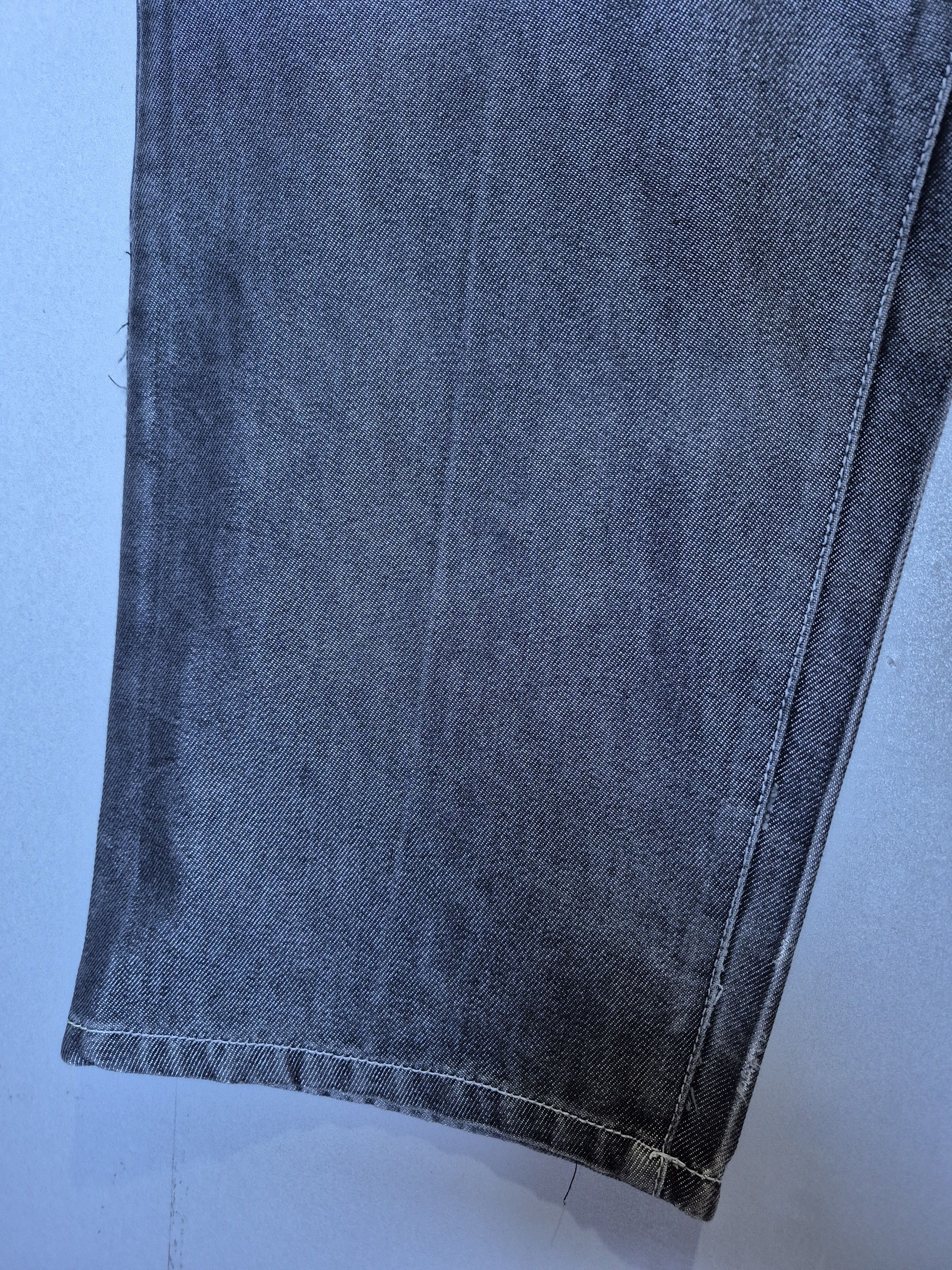 Ecko Unltd. Ecko Unltd jeans silver metallic baggy pants Y2K 5th An Size US 26 / EU 42 - 6 Thumbnail