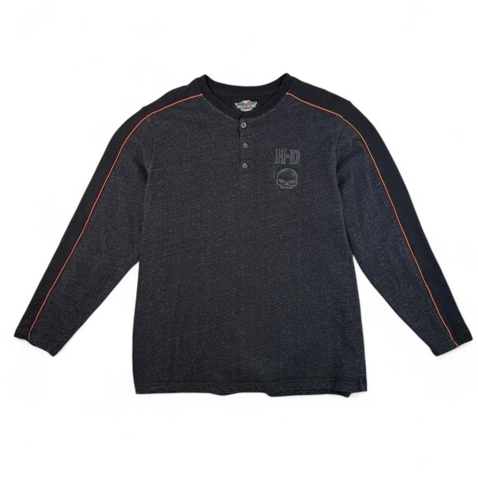 Harley Davidson Harley Davidson Punisher Skull Pullover Longsleeve Size XL Size US XL / EU 56 / 4 - 1 Thumbnail