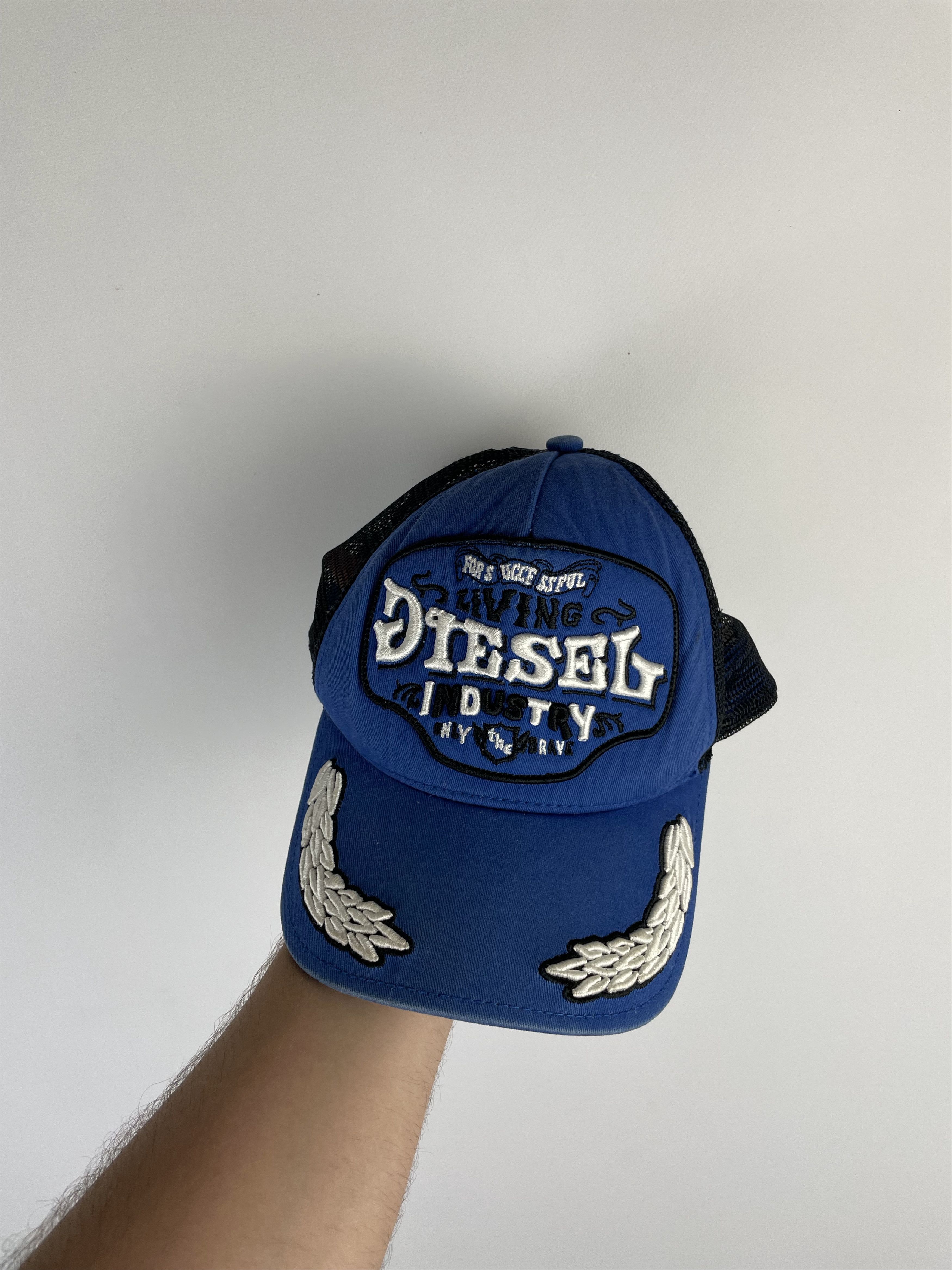 Diesel Vintage Diesel Cap Big Logo Y2k Size ONE SIZE - 2 Thumbnail