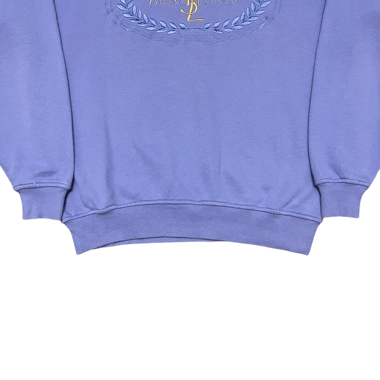 Yves Saint Laurent Vtg YSL Yves Saint Laurent Pour Homme Embroidered Crewneck Size US L / EU 52-54 / 3 - 3 Thumbnail
