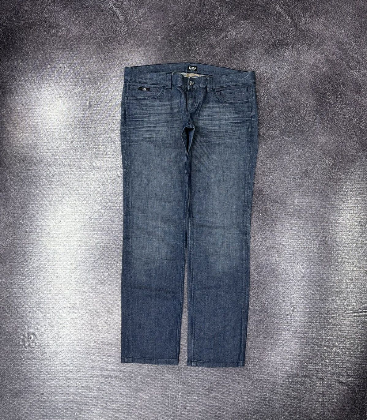 Dolce & Gabbana Vintage Dolce & Gabbana Women’s Girly Low Rise Denim Jeans Size 31" - 1 Thumbnail