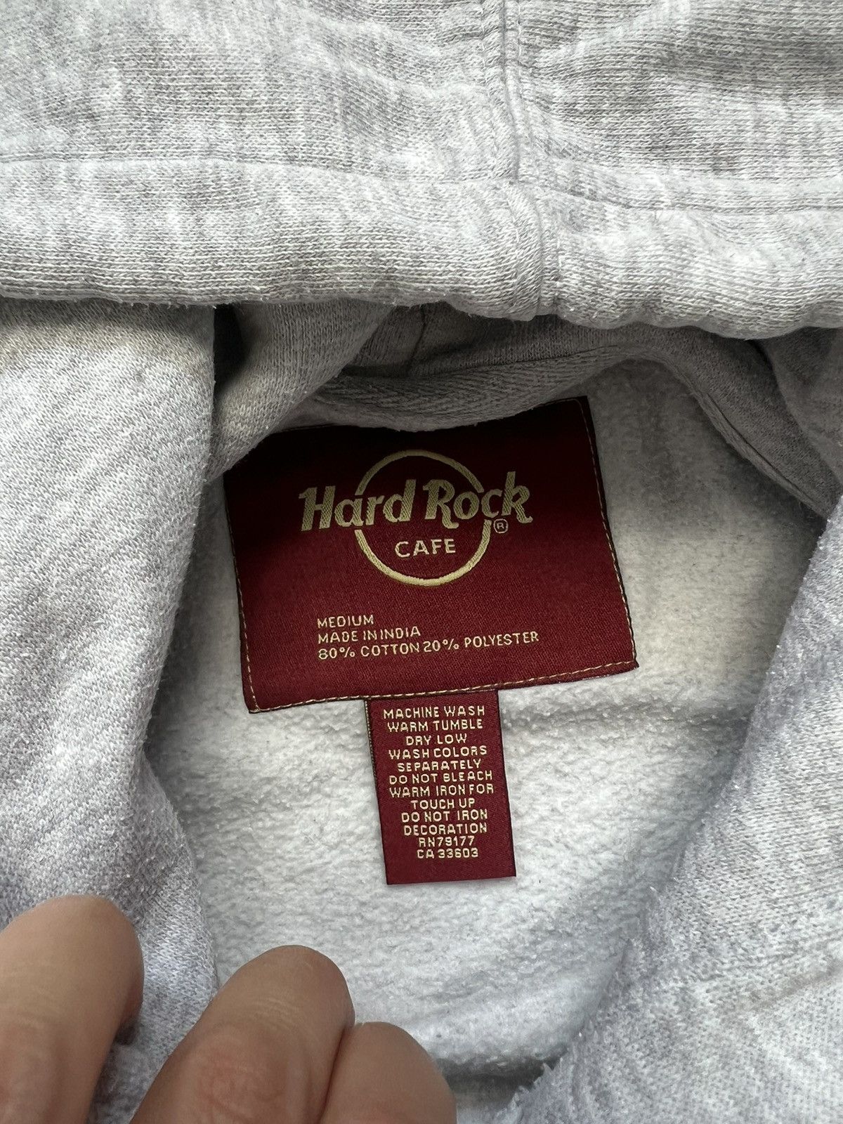 Hard Rock Cafe Hoodie Hard Rock Cafe Berlin vintage Size US M / EU 48-50 / 2 - 3 Thumbnail