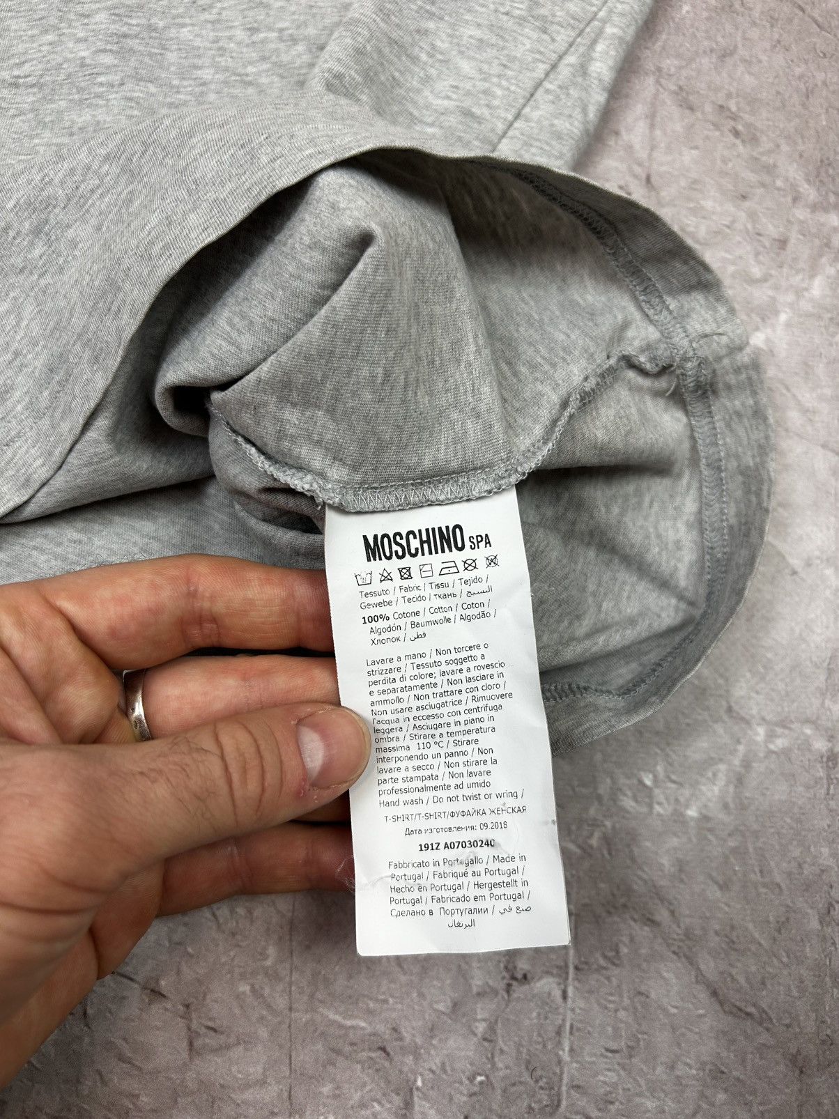 Moschino Moschino Couture T-Shirt Big Logo Size US S / EU 44-46 / 1 - 8 Thumbnail