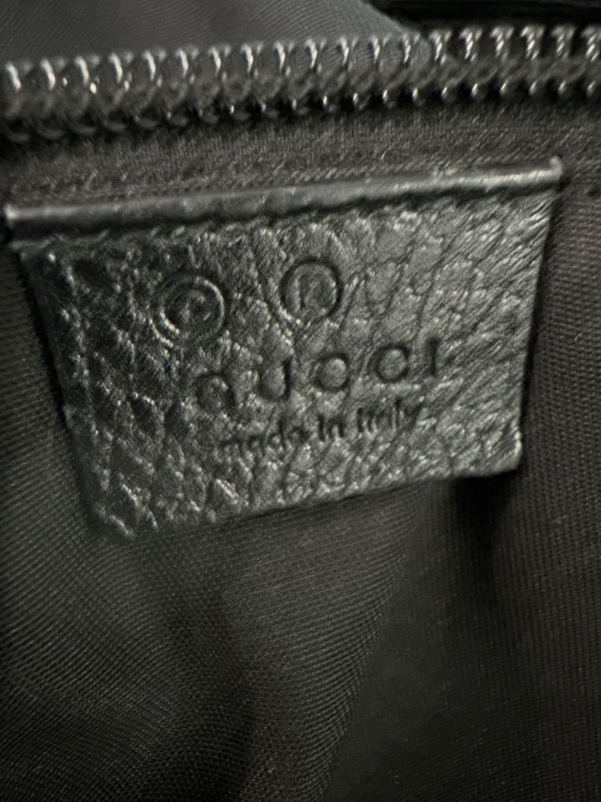 Gucci Gucci Black Monogram Crossbody Shoulder Bag/ Messenger Bag Size ONE SIZE - 12 Thumbnail