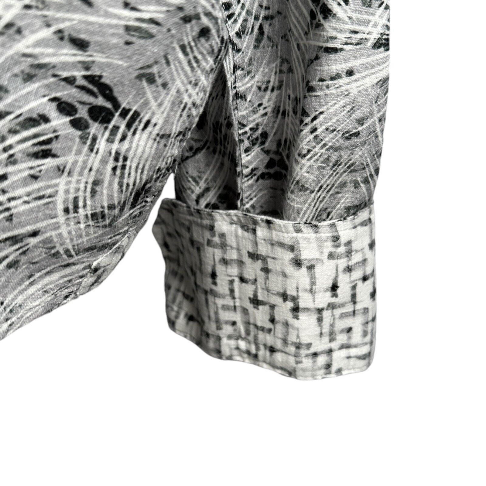 Robert Graham Robert Graham Shirt Men’s 2XL XXL Geometric Gray Button Up Size US XXL / EU 58 / 5 - 5 Thumbnail
