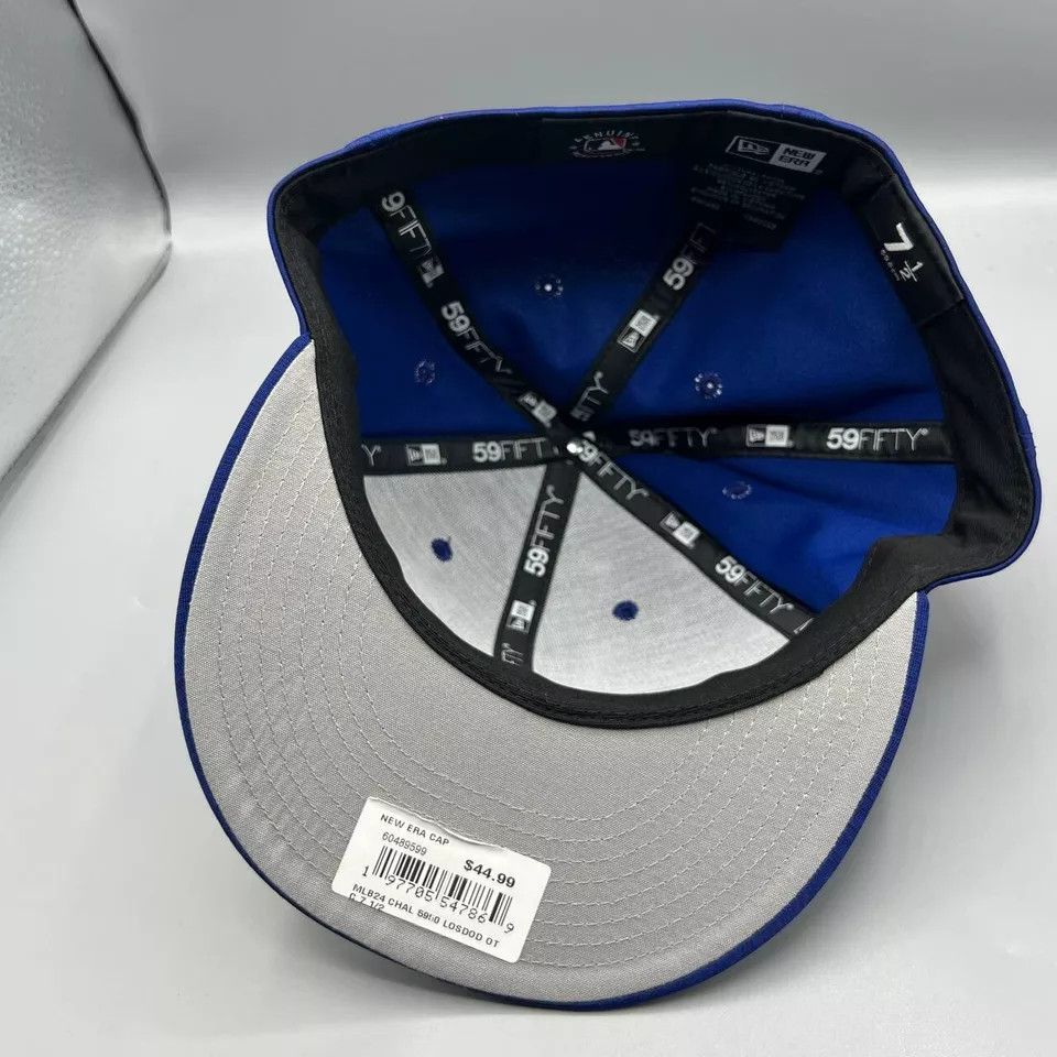 New Era Los Angeles LA Dodgers 7 1/2 59Fifty New Era Fitted Cap New Size ONE SIZE - 6 Thumbnail