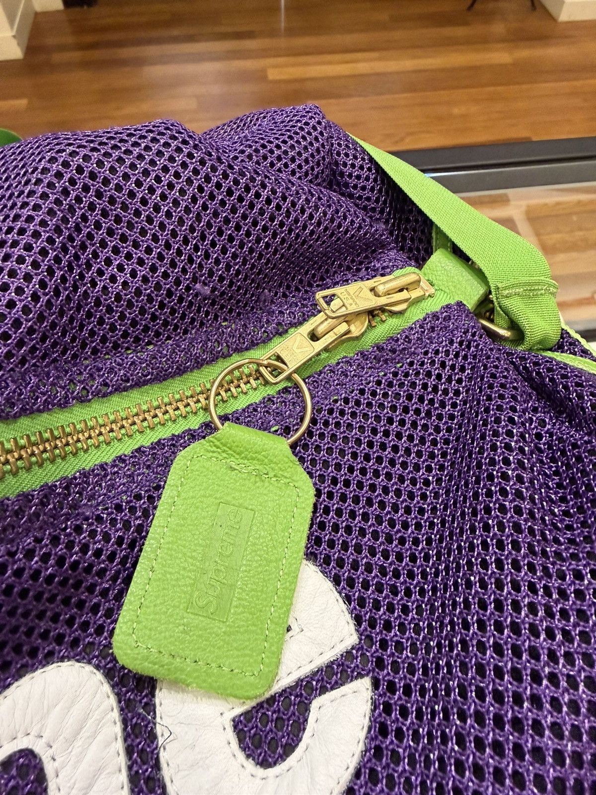 Supreme × Vanson Leathers Supreme x Vanson Leathers Cordura Mesh Duffle Bag Size ONE SIZE - 5 Thumbnail