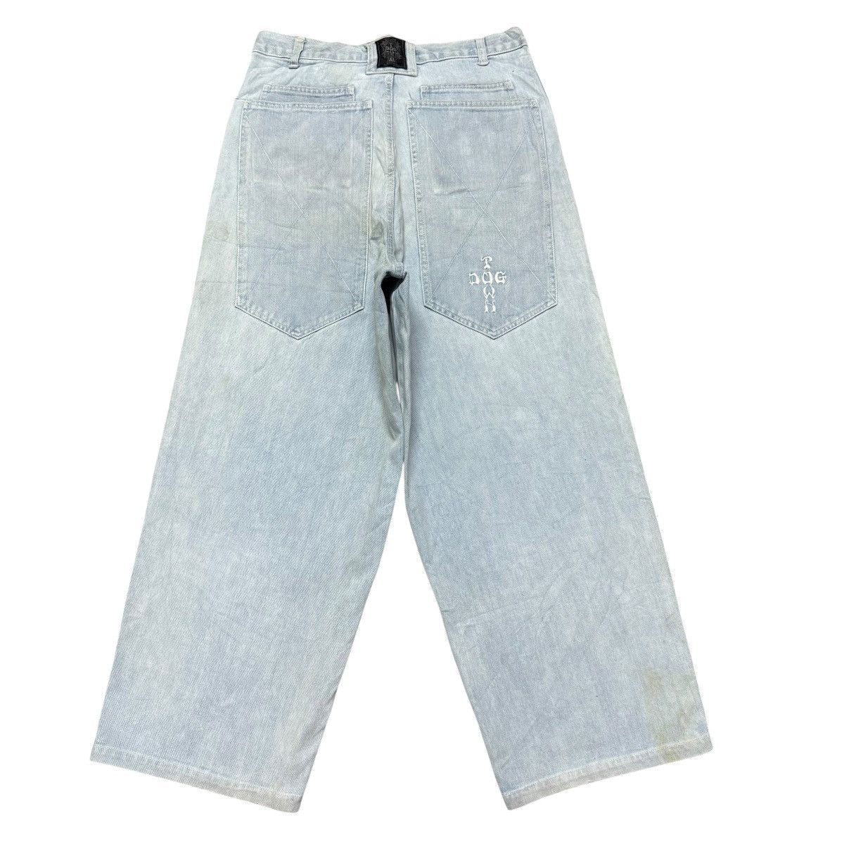 Dogtown Vintage y2k Dogtown Light Wash Denim Baggy Jeans Size US 32 / EU 48 - 1 Thumbnail